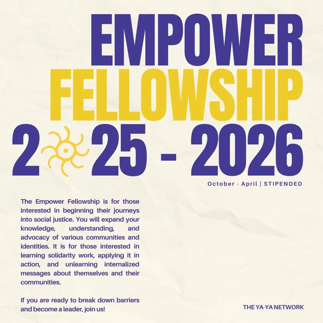 🌟 Calling all New York City youth (15-19)!

Our 2025-2026 cohort for the Empower Fellowship is now accepting applications. This is an in-person, educational experience and a stipended opportunity.

Apply HERE: http://bit.ly/4nxVcjF or at the link in