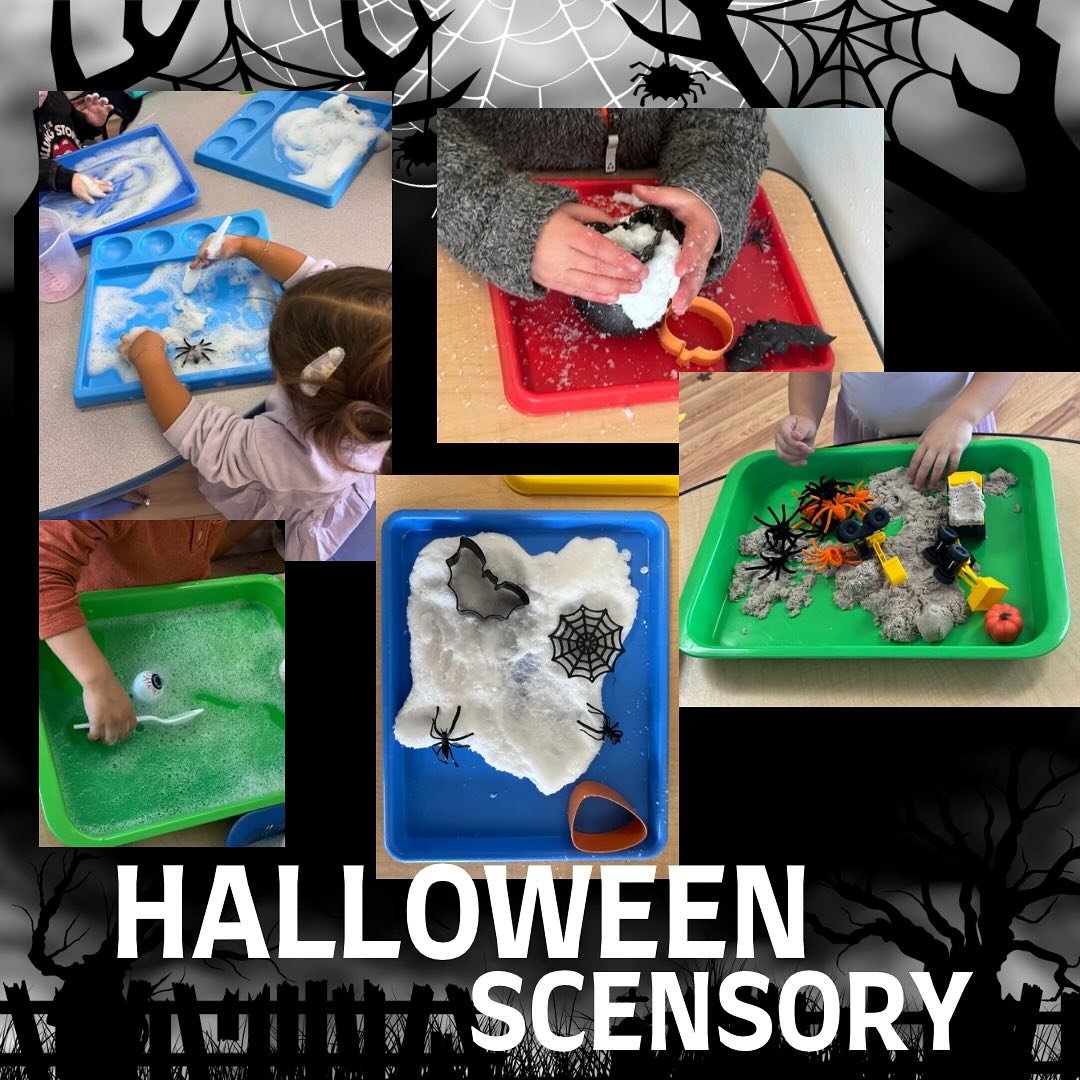 It&rsquo;s Halloween week, let&rsquo;s get messy! From spiderweb slime and pumpkin cloud dough, to monster trucks sand and spiders to eyeball bubbles and green monster slime! Halloween Scensory is where it&rsquo;s at. Bring me all the spooky learning