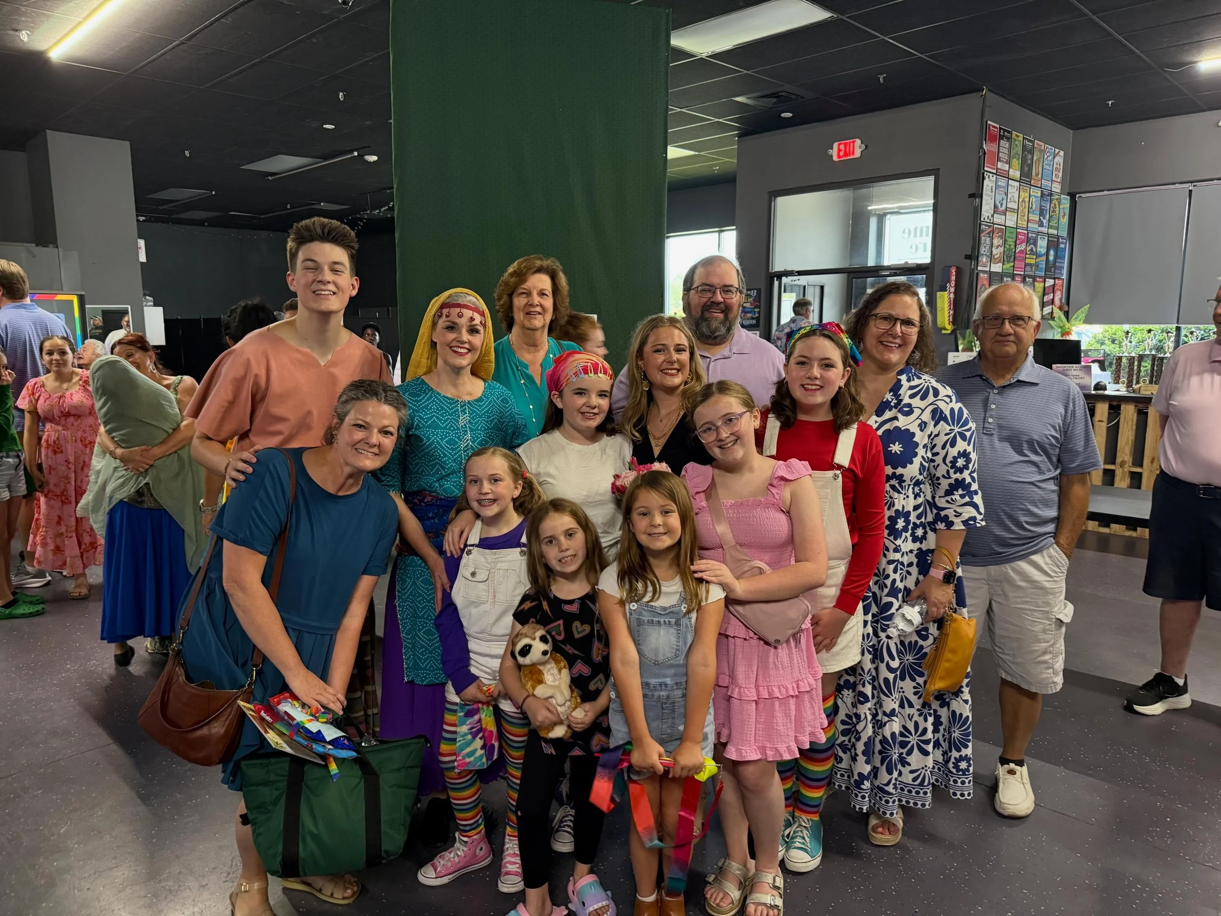 One of the great blessings of being part of a community of faith is journeying through life together and supporting one another in the highs and lows. This picture represents a small contingent of the Oaklanders who cheered on six of our favorite mem