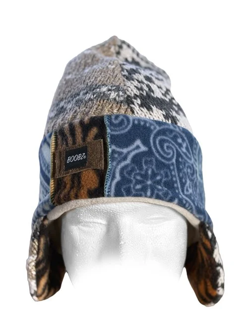 EARFLARP #17 (BLUE TAN PATTERN MIX)