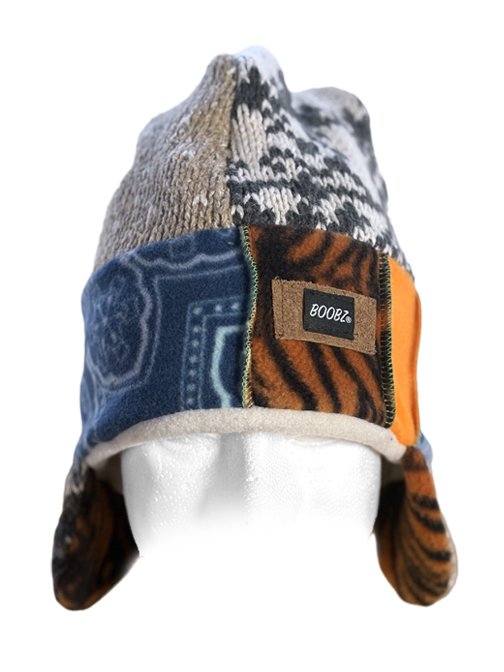 EARFLARP #18 (BLUE TAN PATTERN MIX)