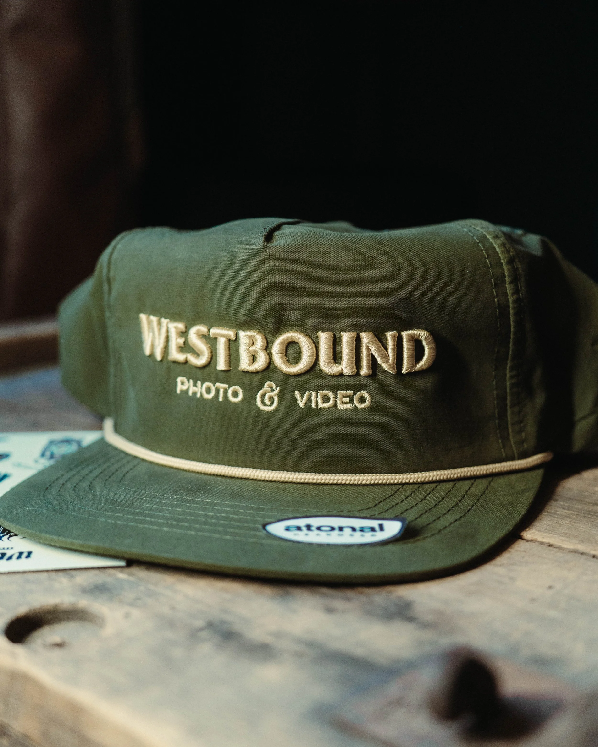 Westbound Olive Green Gramps hat