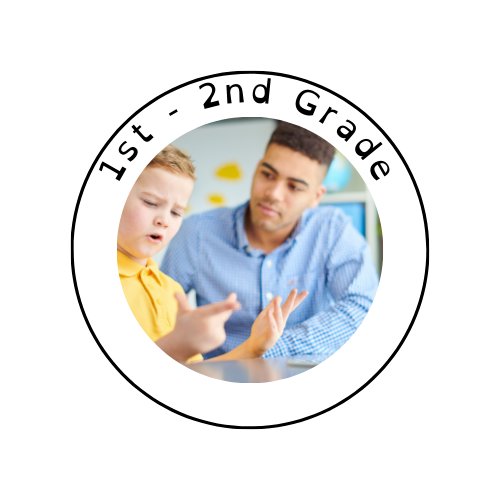 Teacher assisting a student in a classroom setting