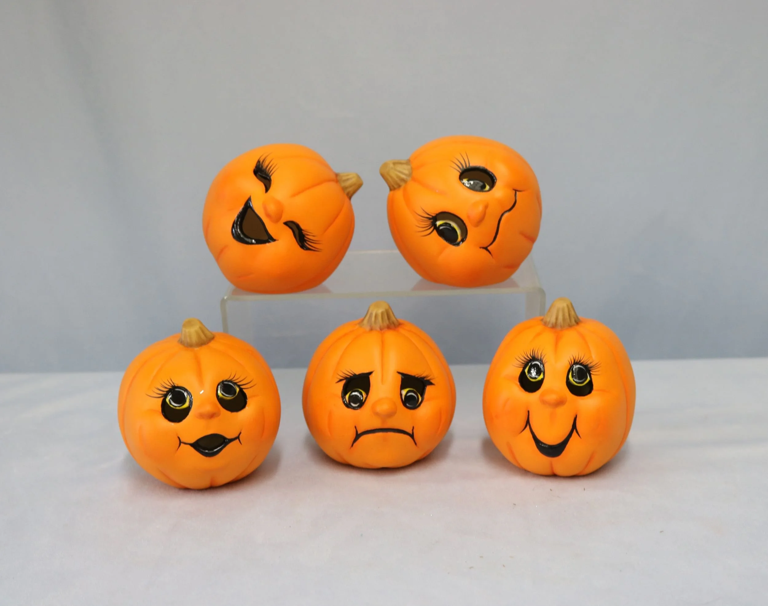 Little Ceramic Pumpkins