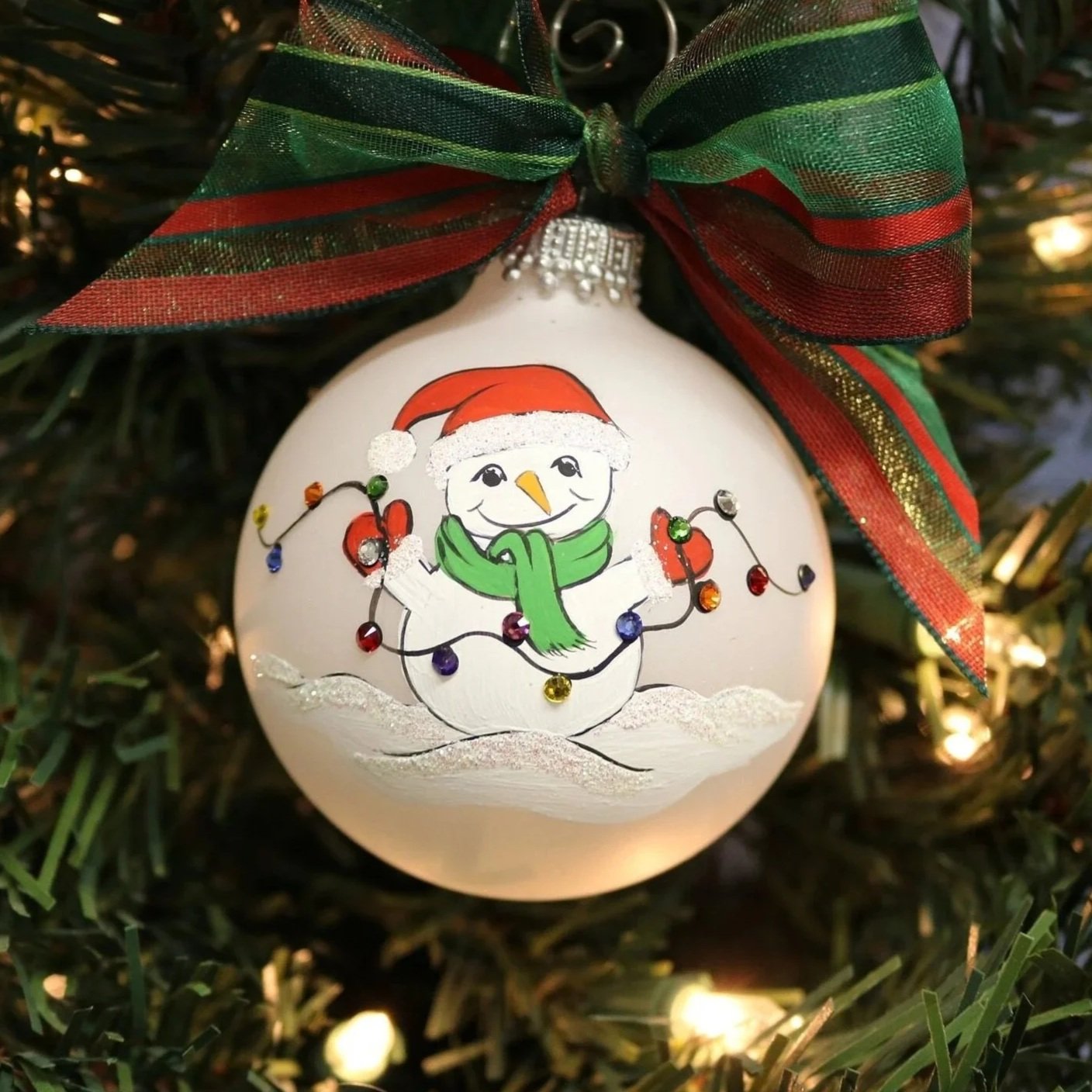 Keepsake Snowman Ornament