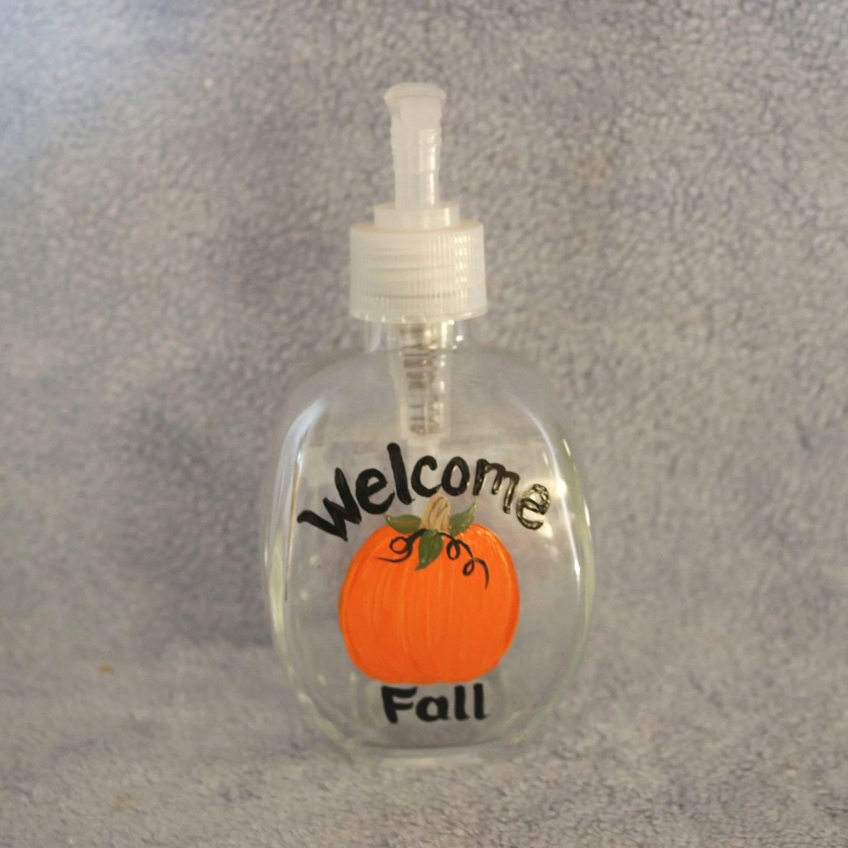 Welcome Fall Soap Dispenser