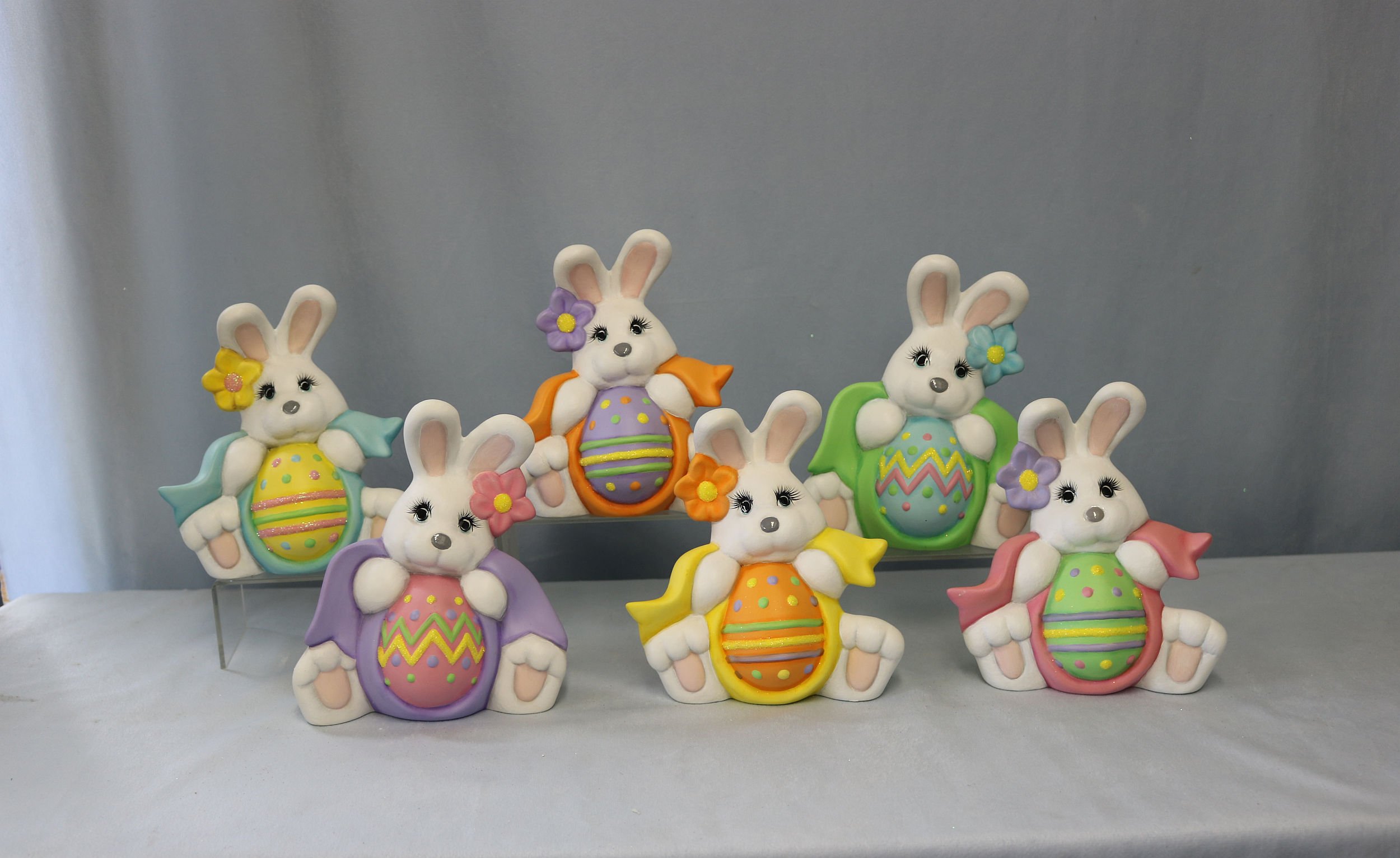 Easter Bunny Egg Ceramic