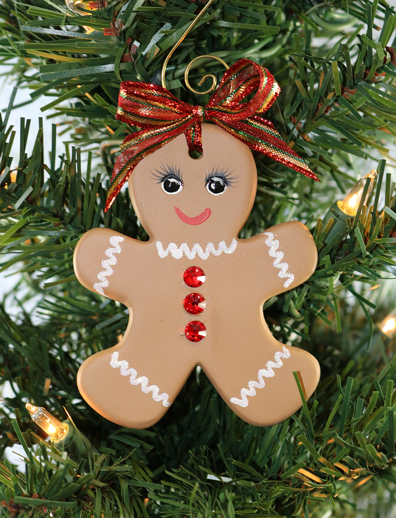 Ceramic Gingerbread Ornament
