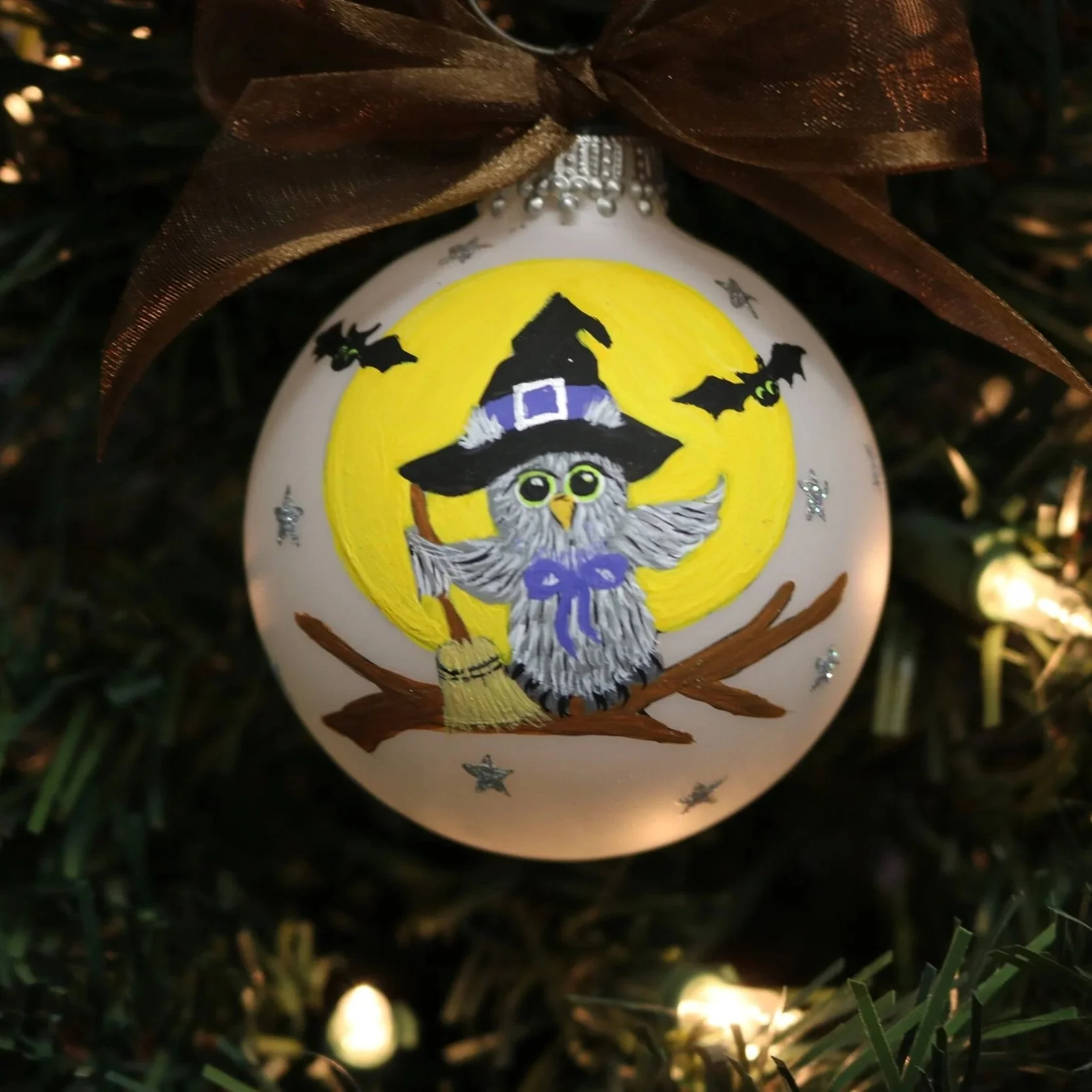 Owl Halloween Ornament