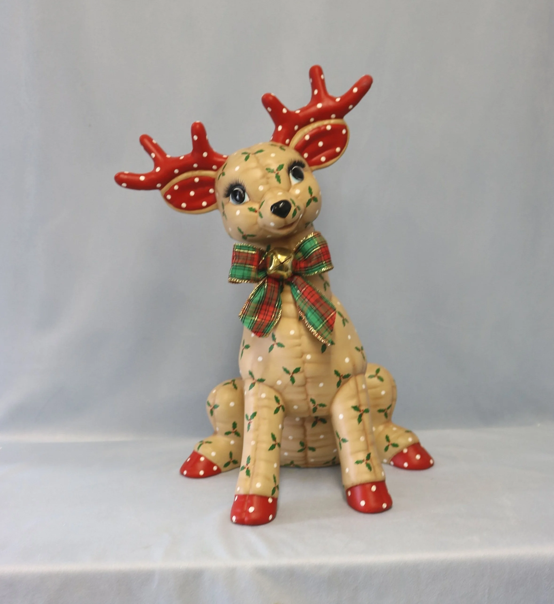 Ceramic Jumbo Sitting Softy Deer
