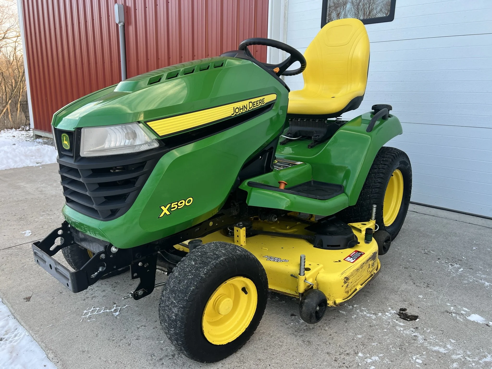 X500 Series/garden tractors — CB LAWN EQUIPMENT