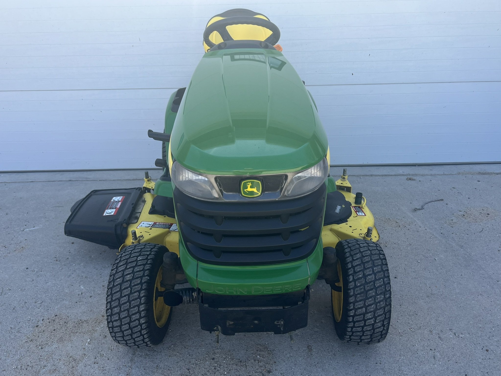 2009 John Deere X360 tractor 48" deck 653 hours 3299 — CB LAWN EQUIPMENT
