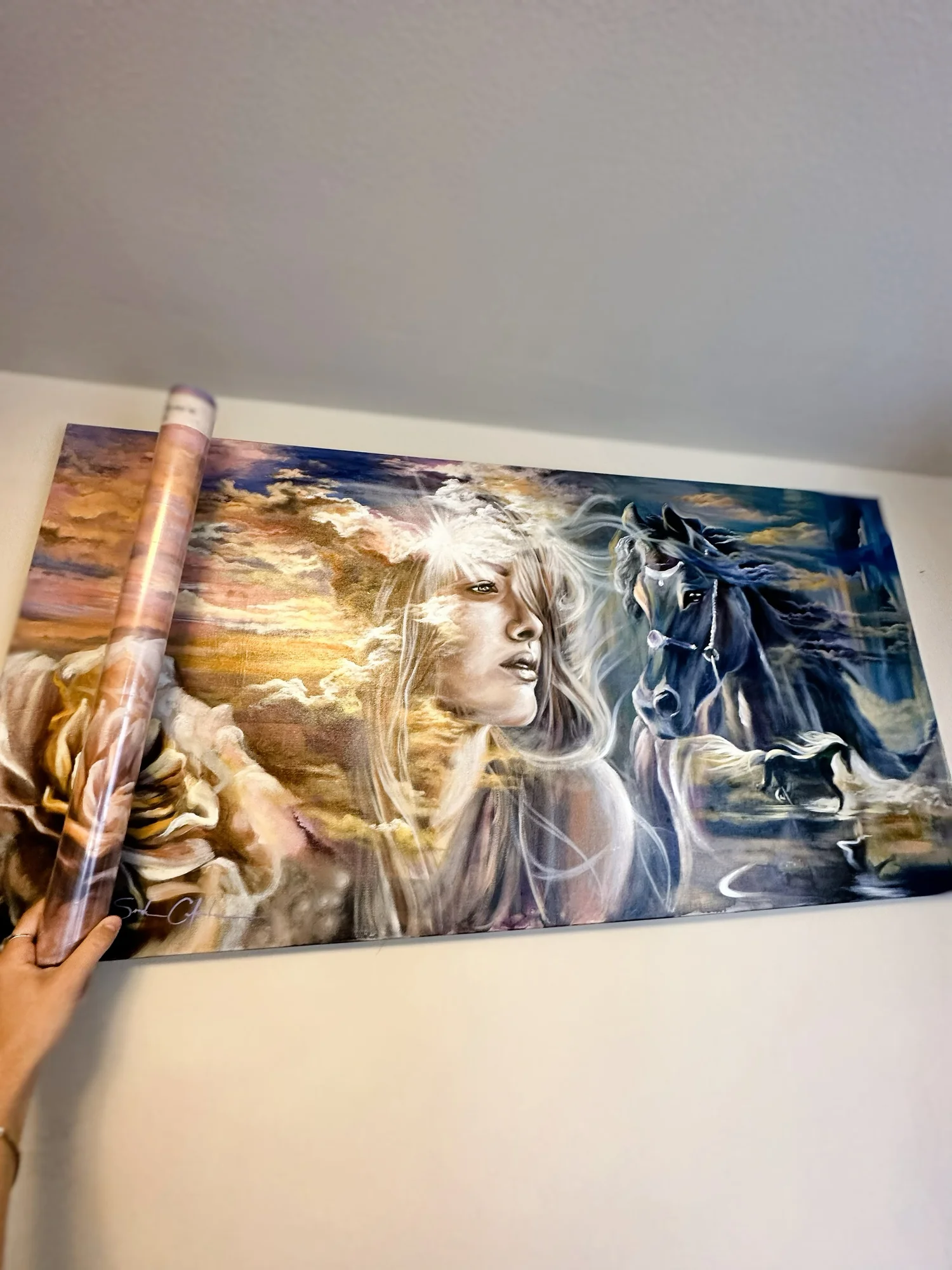 Equine Reverie — Acrylic Earth - Art by Sarah Calzada