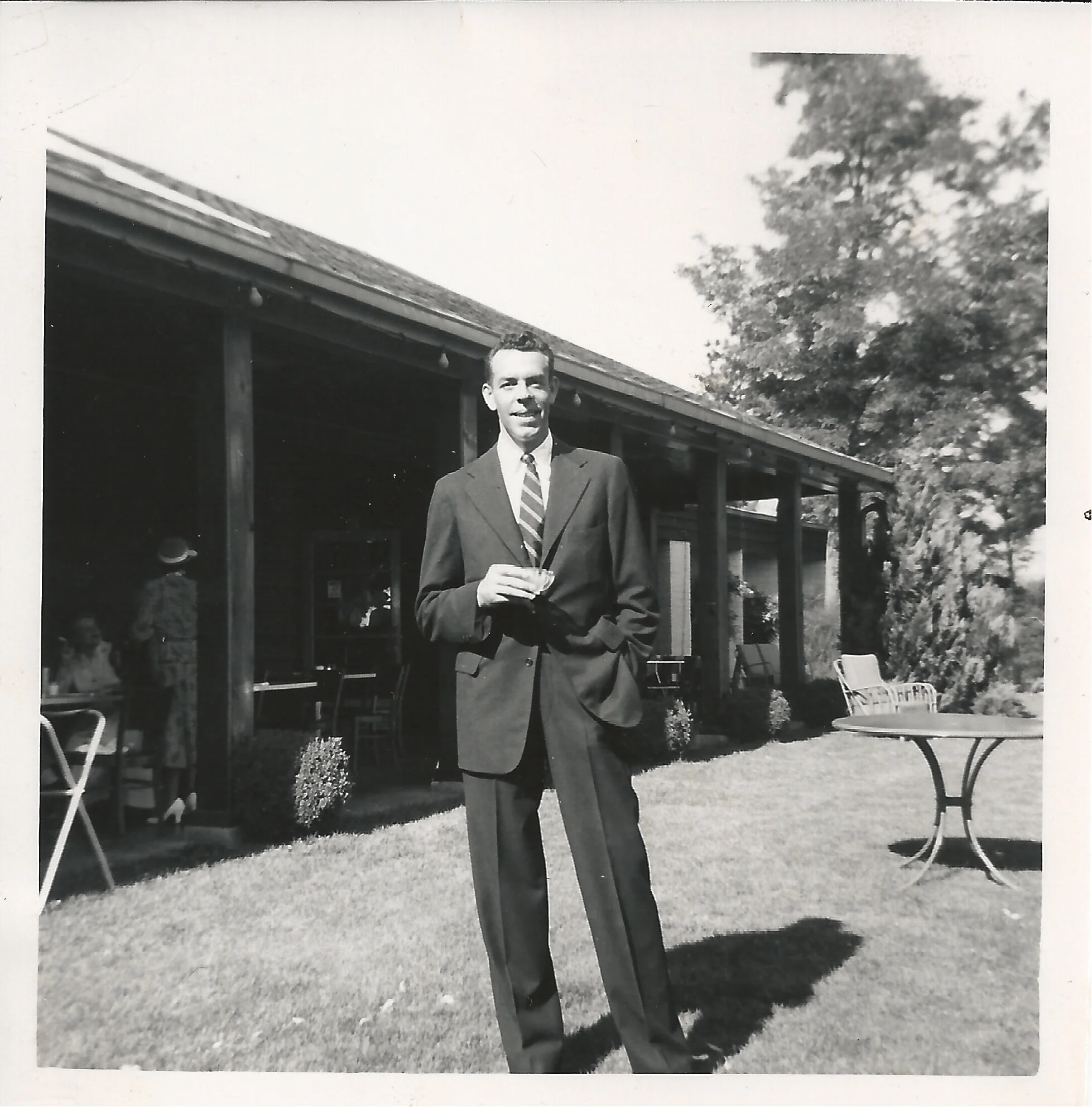  Uncle Leo, as the family knew him, at my grandparents’ wedding. 