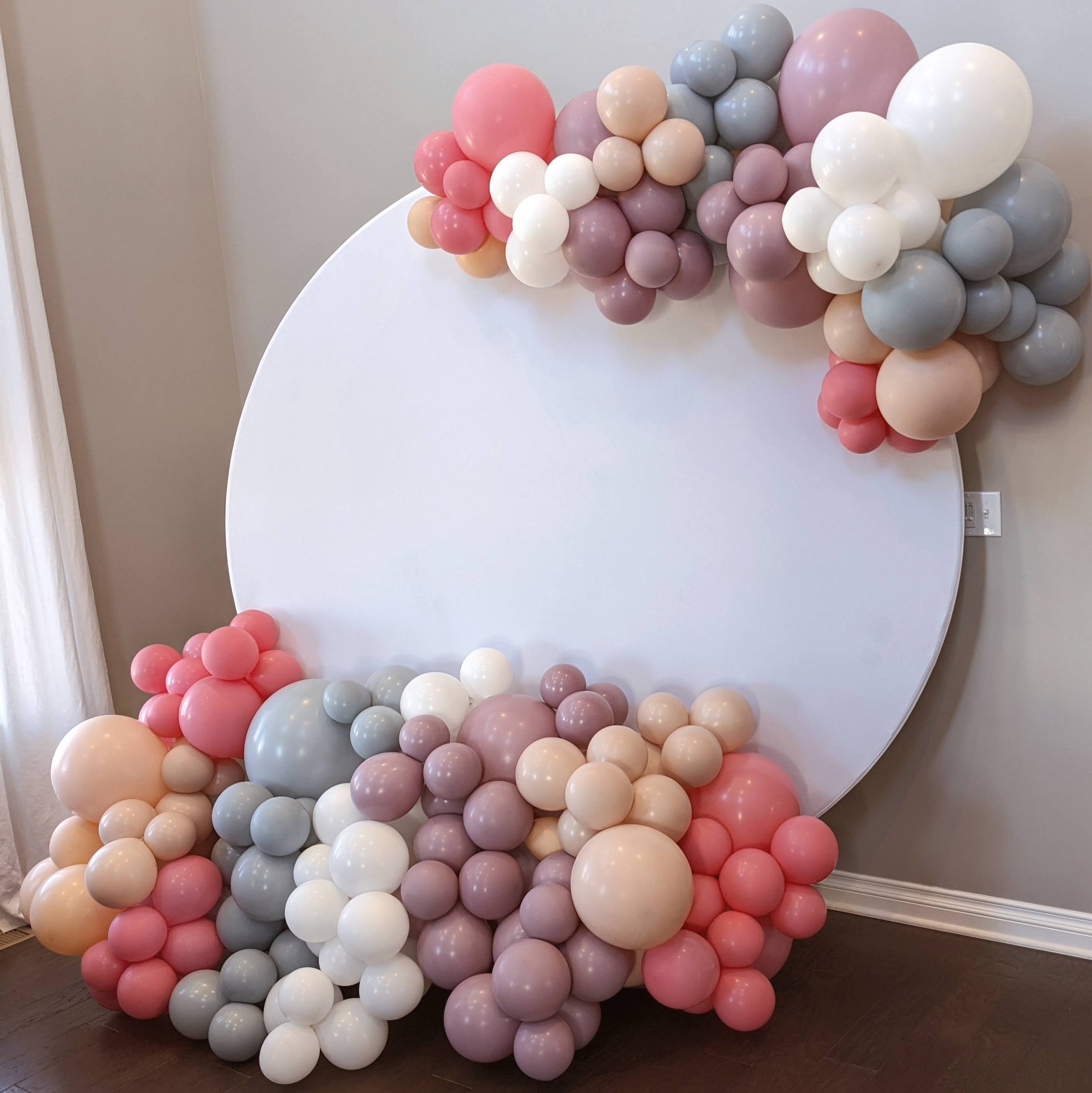 When you want those really shiny balloons on your garlands, Hishine or, Balloon Garland
