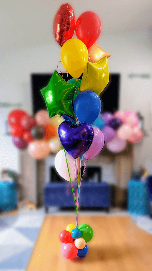 Helium Balloon Bouquets | Rockin' Robot Party Co. — West Bloomfield ...