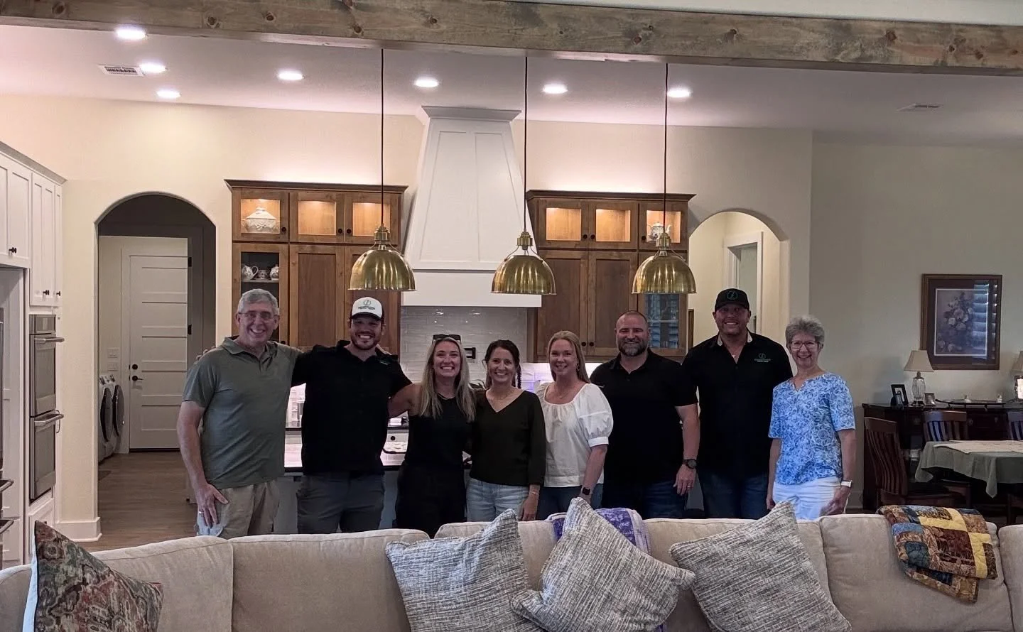 Some builds become more than just projects&hellip;they turn into friendships. 🏡💛

Getting to have lunch inside our client&rsquo;s brand-new home reminded us why we love what we do. They invited our team over to celebrate and thank us for building t