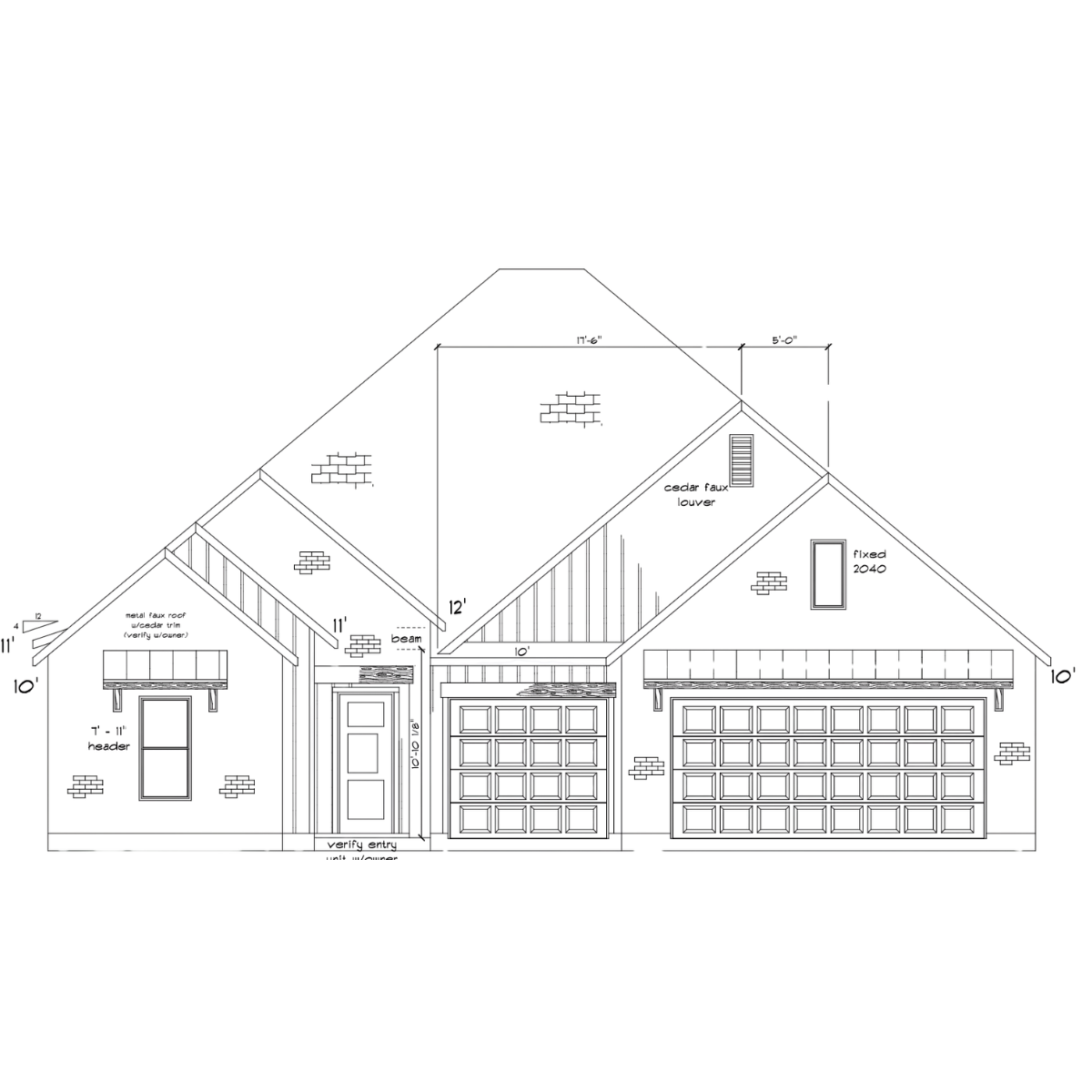 2881 front elevation