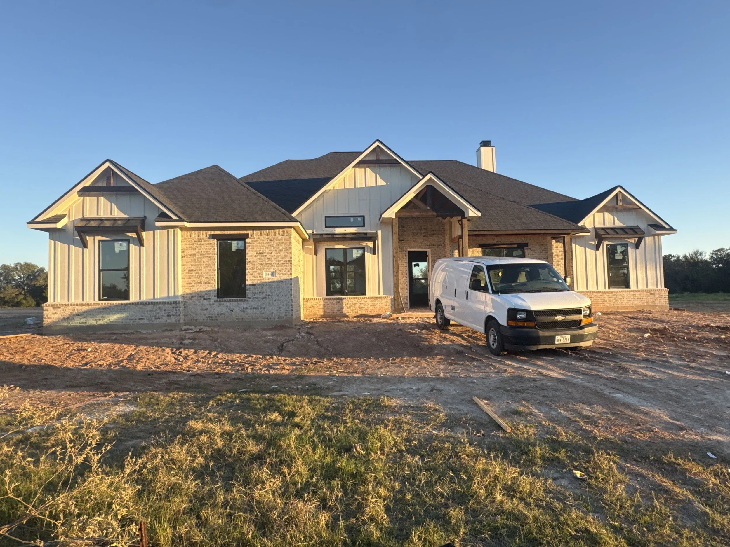 New construction home by Ridgewood Custom Homes in Woodland Park in College Station, TX