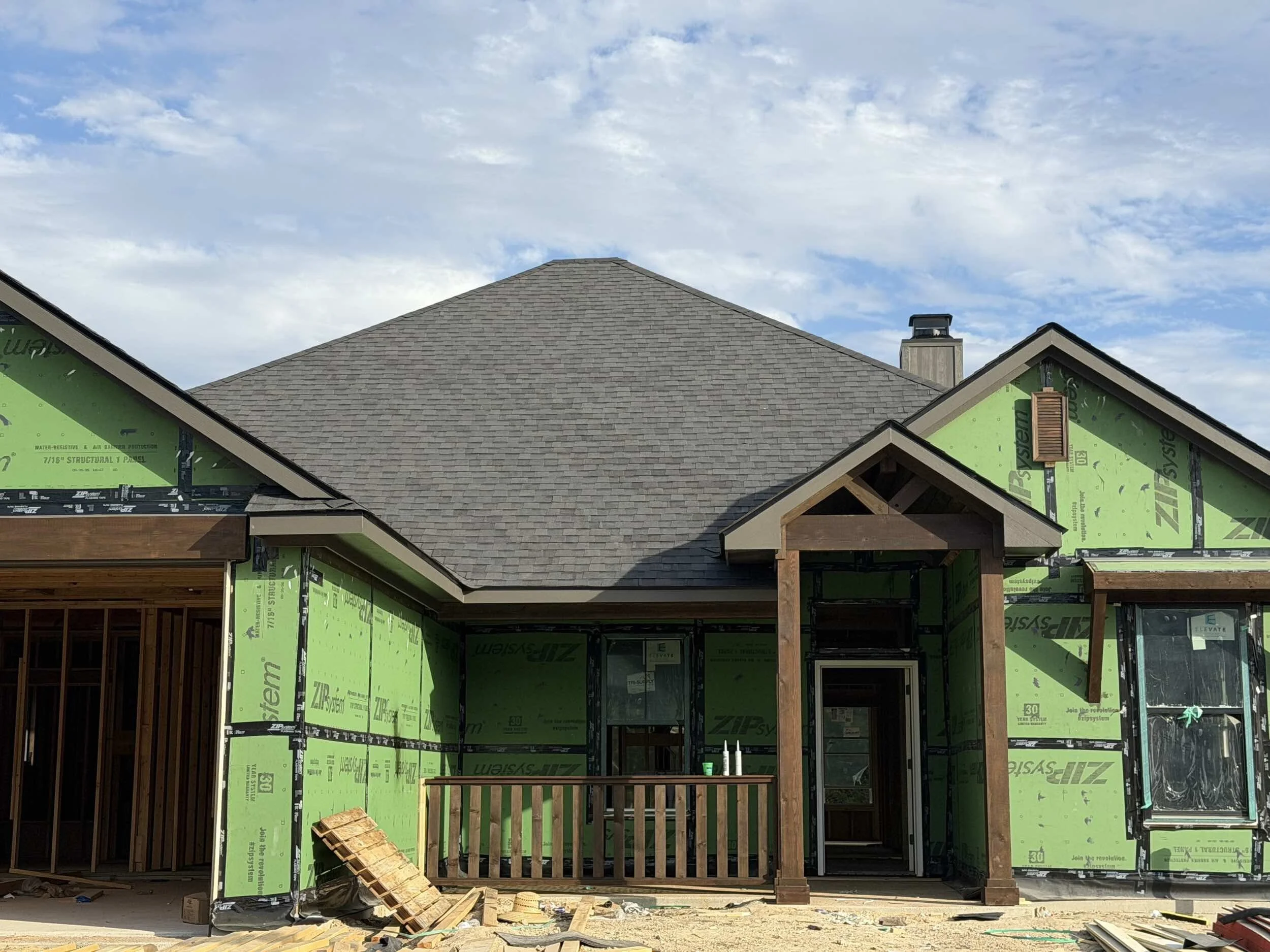 New construction Home on Pacific Crest Way in Bryan Texas by Ridgewood Custom Homes
