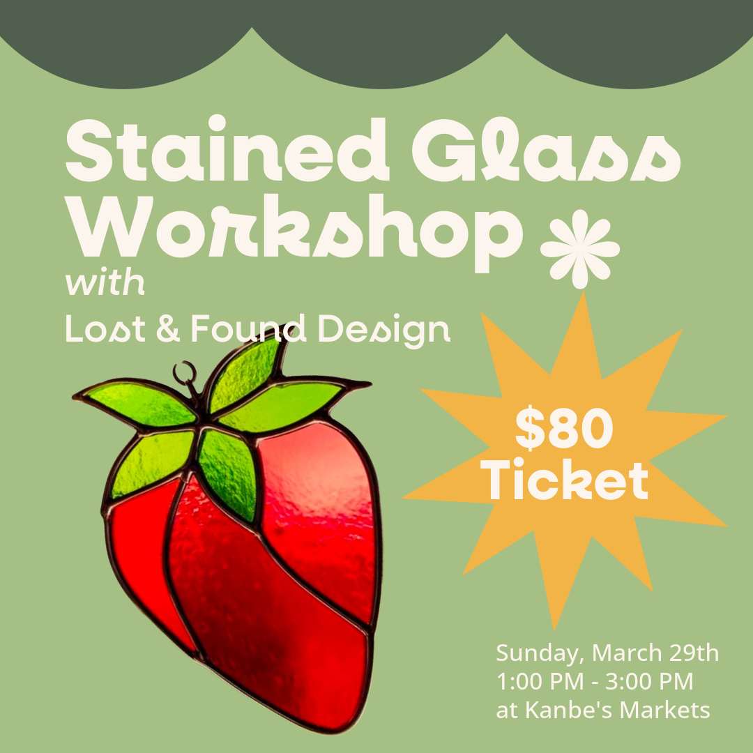 March - Stained Glass with Lost & Found Design