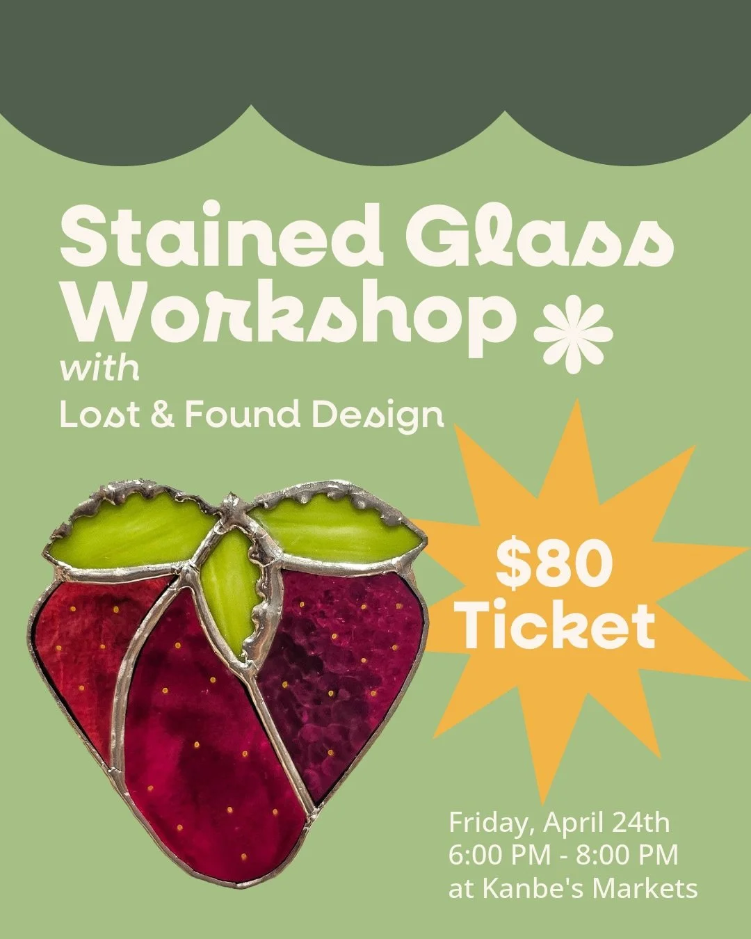 🍓 You loved it so much&hellip; we&rsquo;re doing it again.
We had too much fun the first time not to bring this one back&mdash;swipe to see moments from our last class 👀

Join us on April 24th with local artist Tara of Lost &amp; Found Design for a
