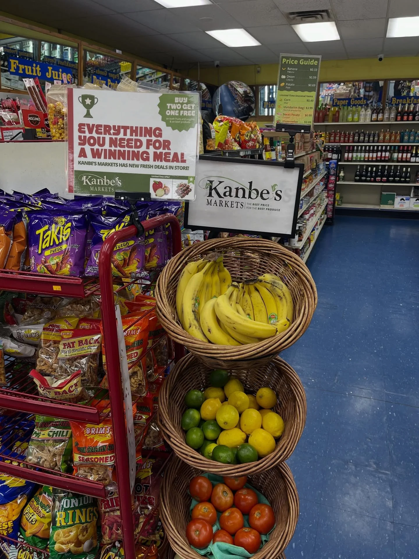 BBQs, cookouts, picnics, pool days... summer meals are meant to be simple. Fresh fruits, veggies, and meat should be just as easy to grab on the way.

That&rsquo;s why this summer we launched a new produce and meat coupon program at select Kanbe&rsqu