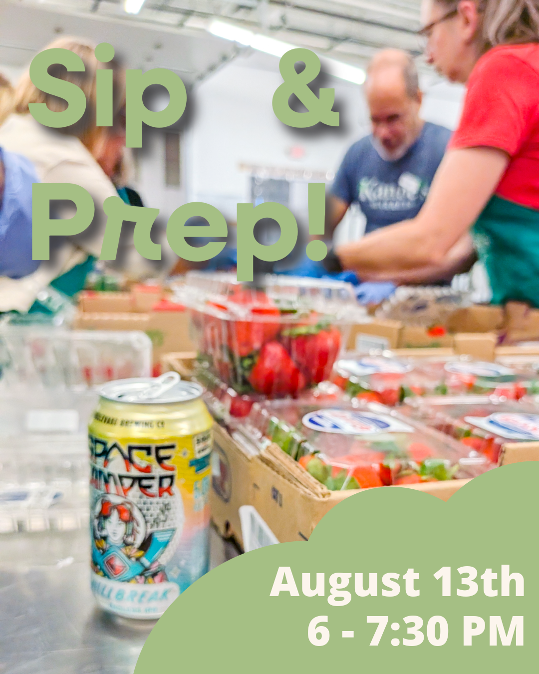 August Sip N' Prep 