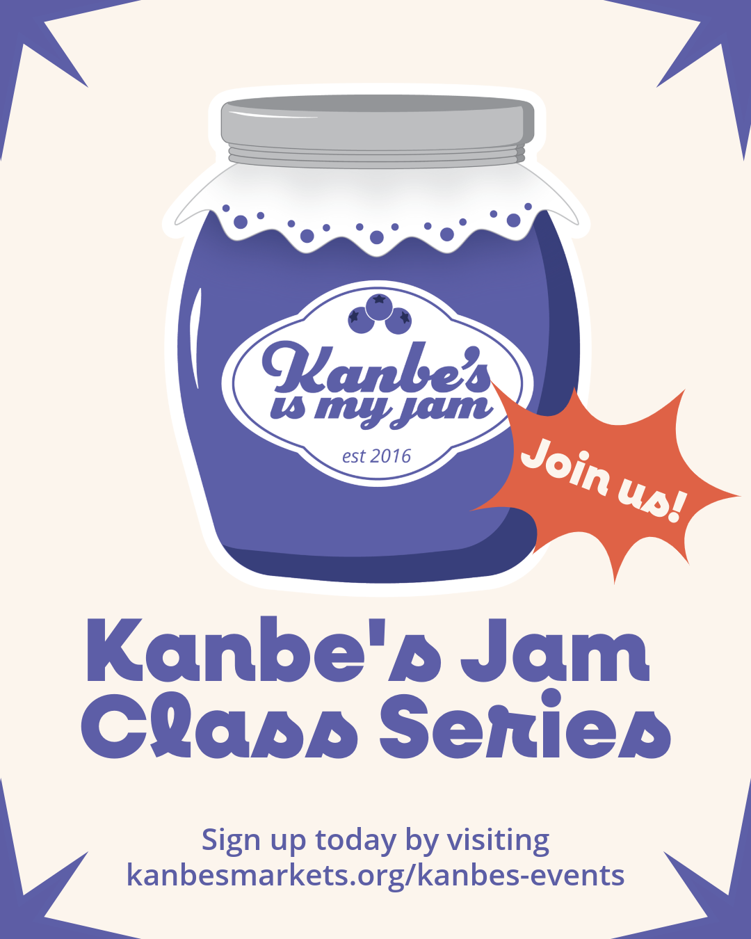 Kanbe’s Markets August 16th Jam Class