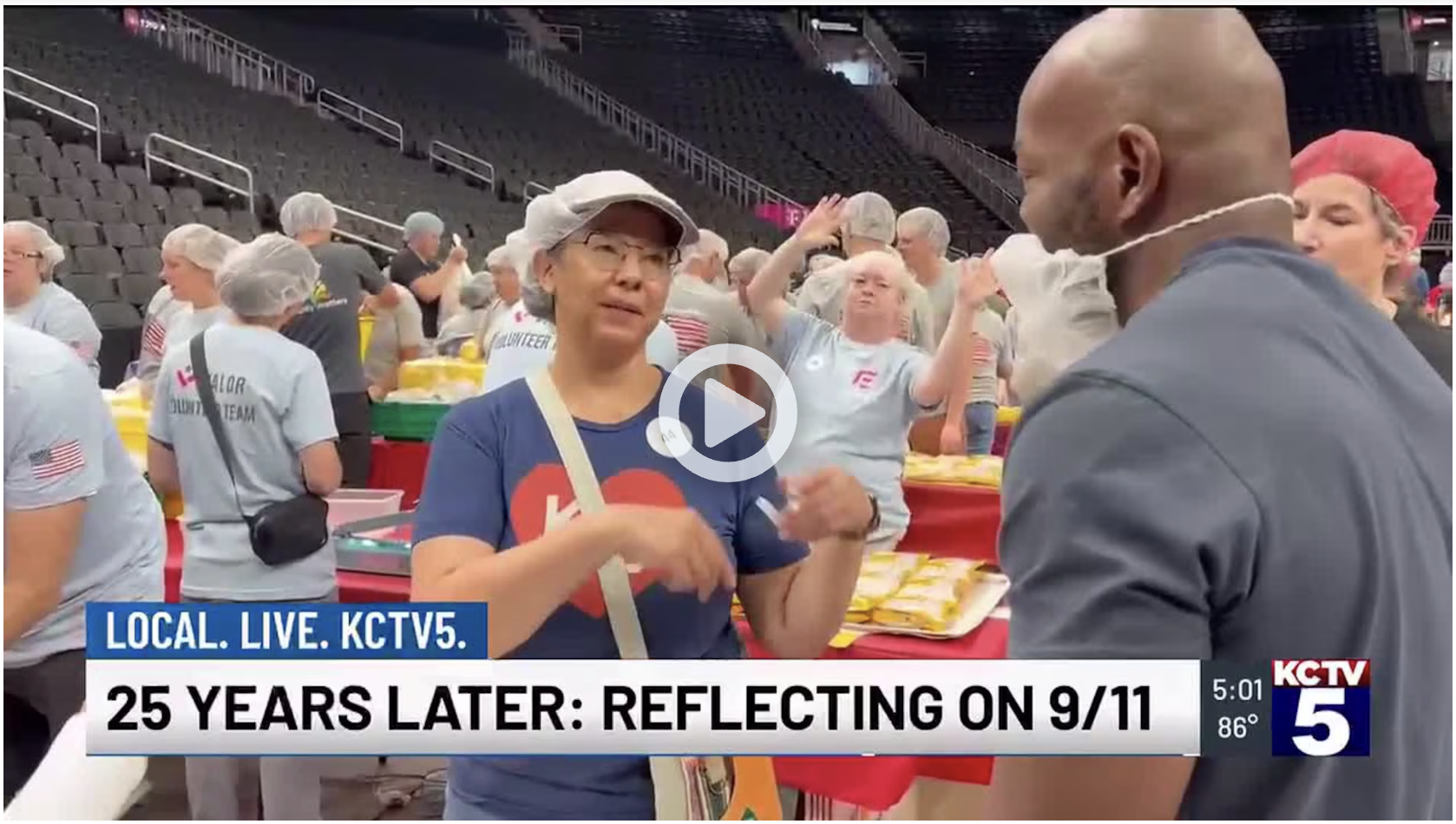 Kansas City community remember 9/11 by packing meals for community