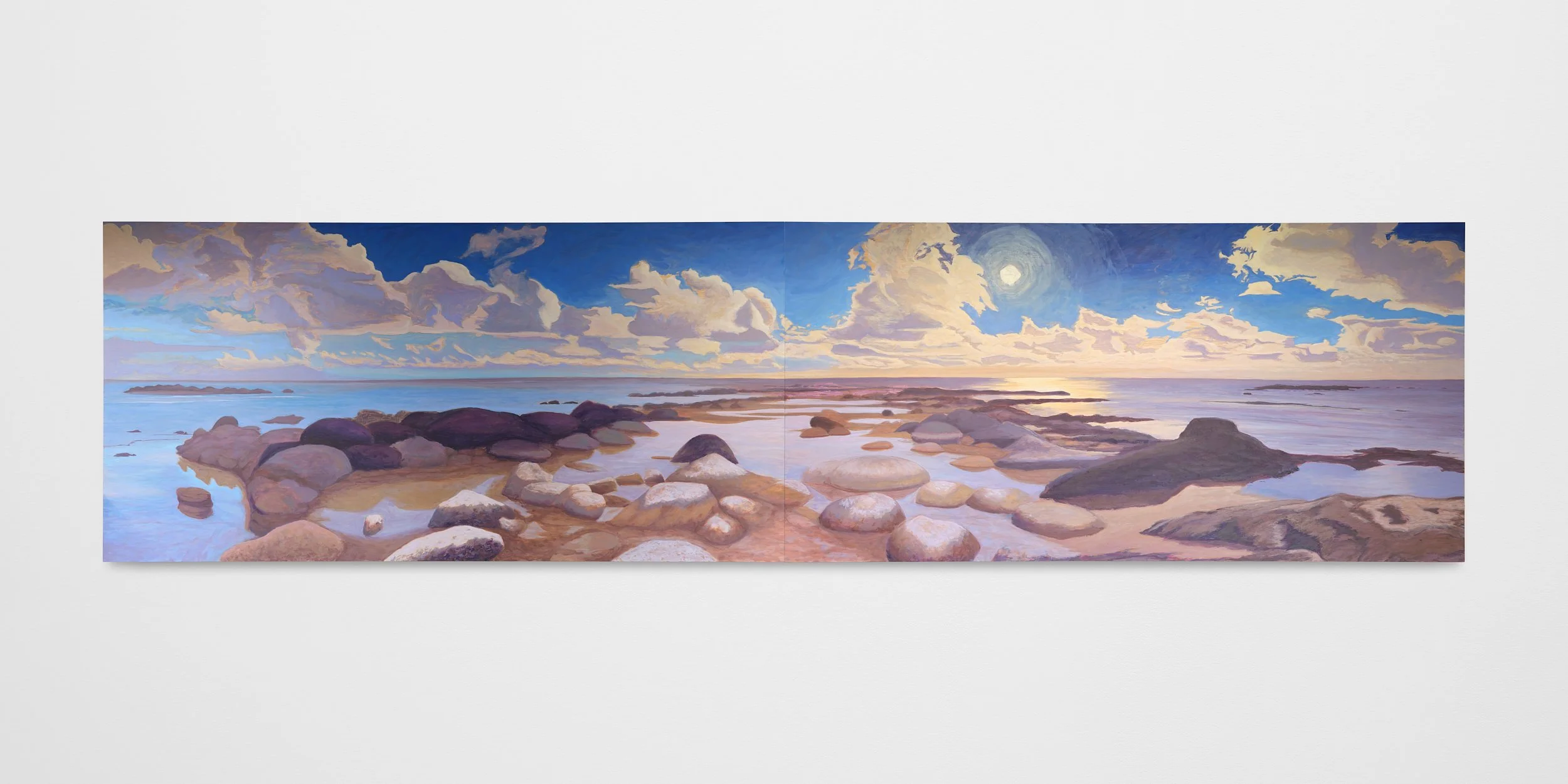 Kauai Tide Pools 48 x 192”
, oil on panel, 2026