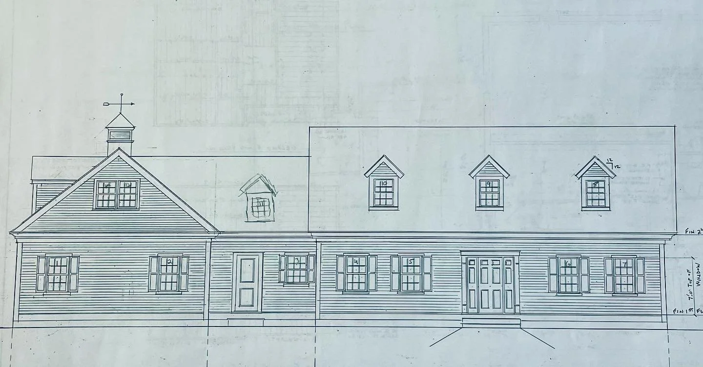 We will be breaking ground on this classic cape soon!