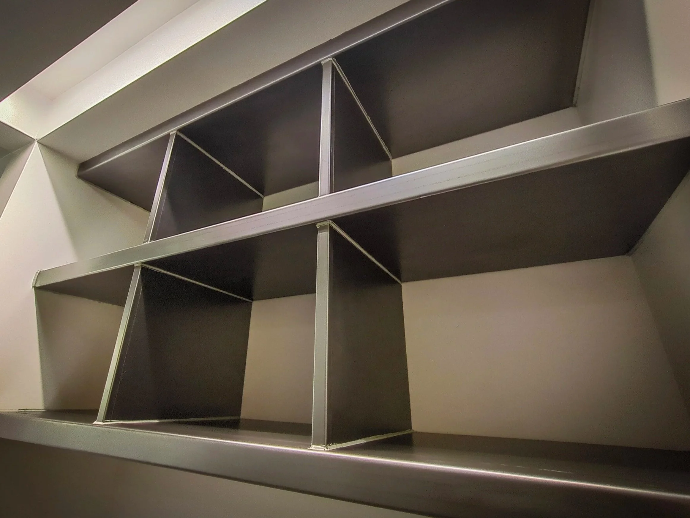 metal clad shelves