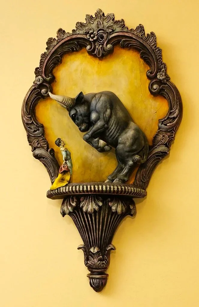 Karen Rexrode   In Defense  Assemblage