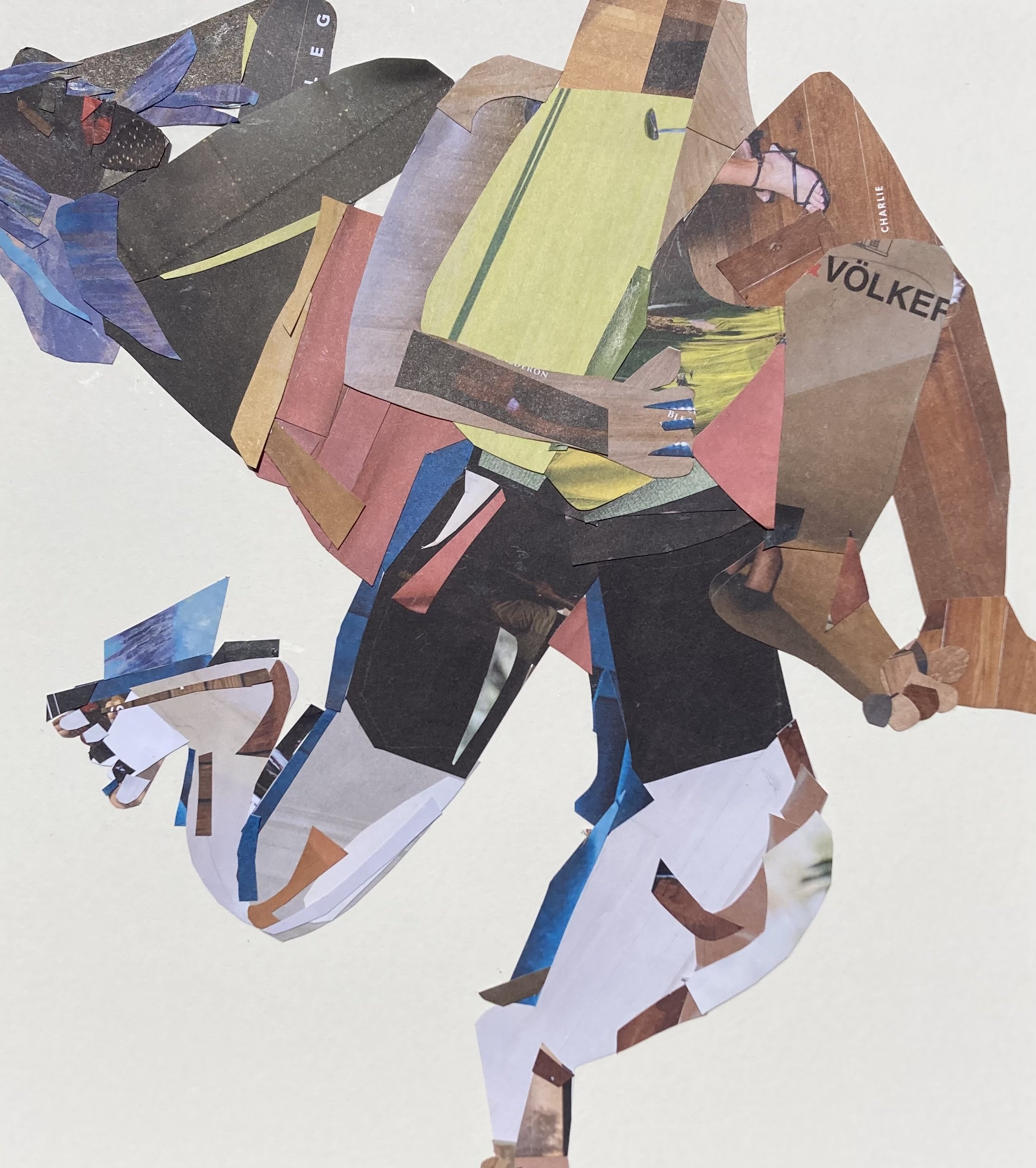 Tamara Murray, Layer Lady , collage