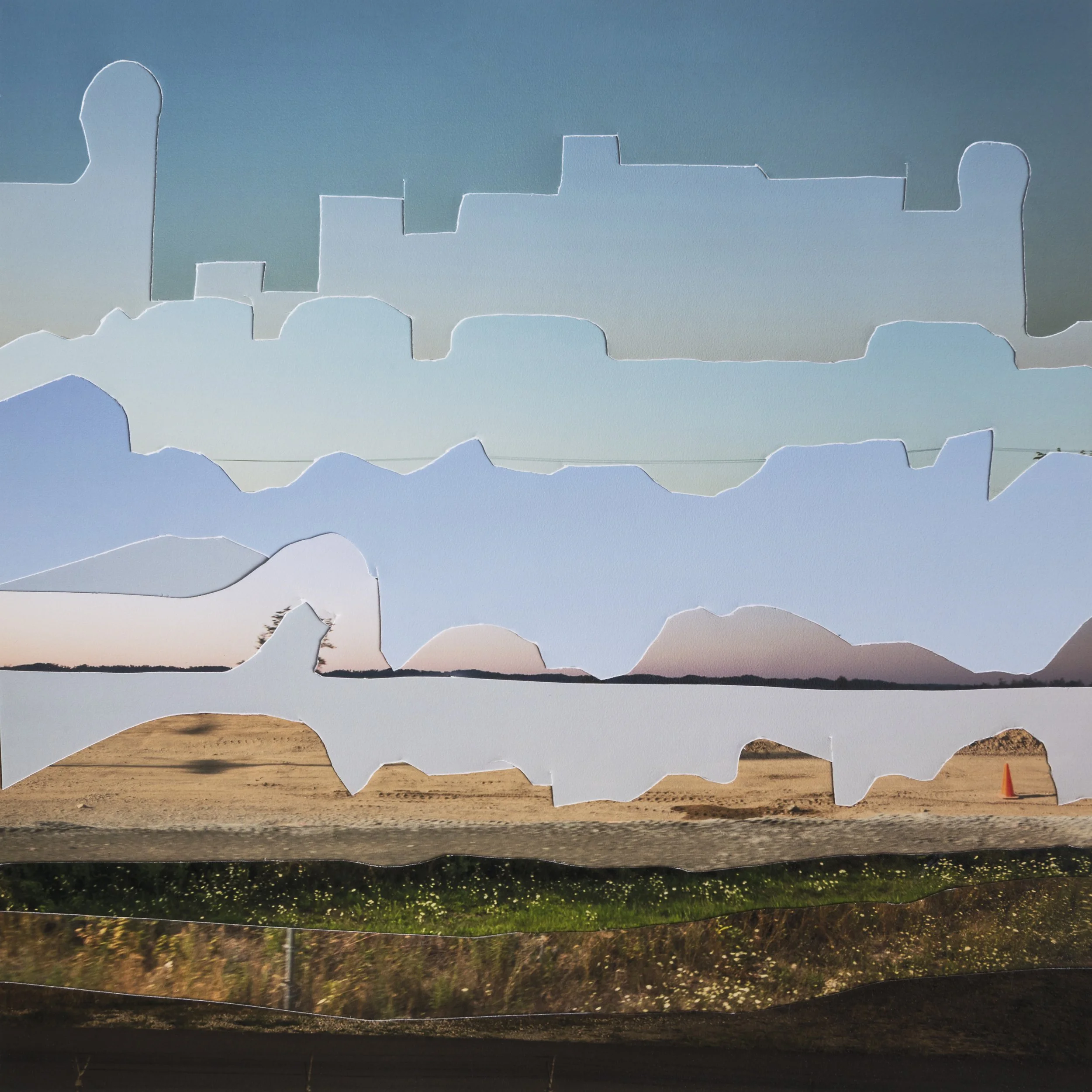 Stacey Evans, One Sky Different Time, Pigment Print, 24x24 in. $1000