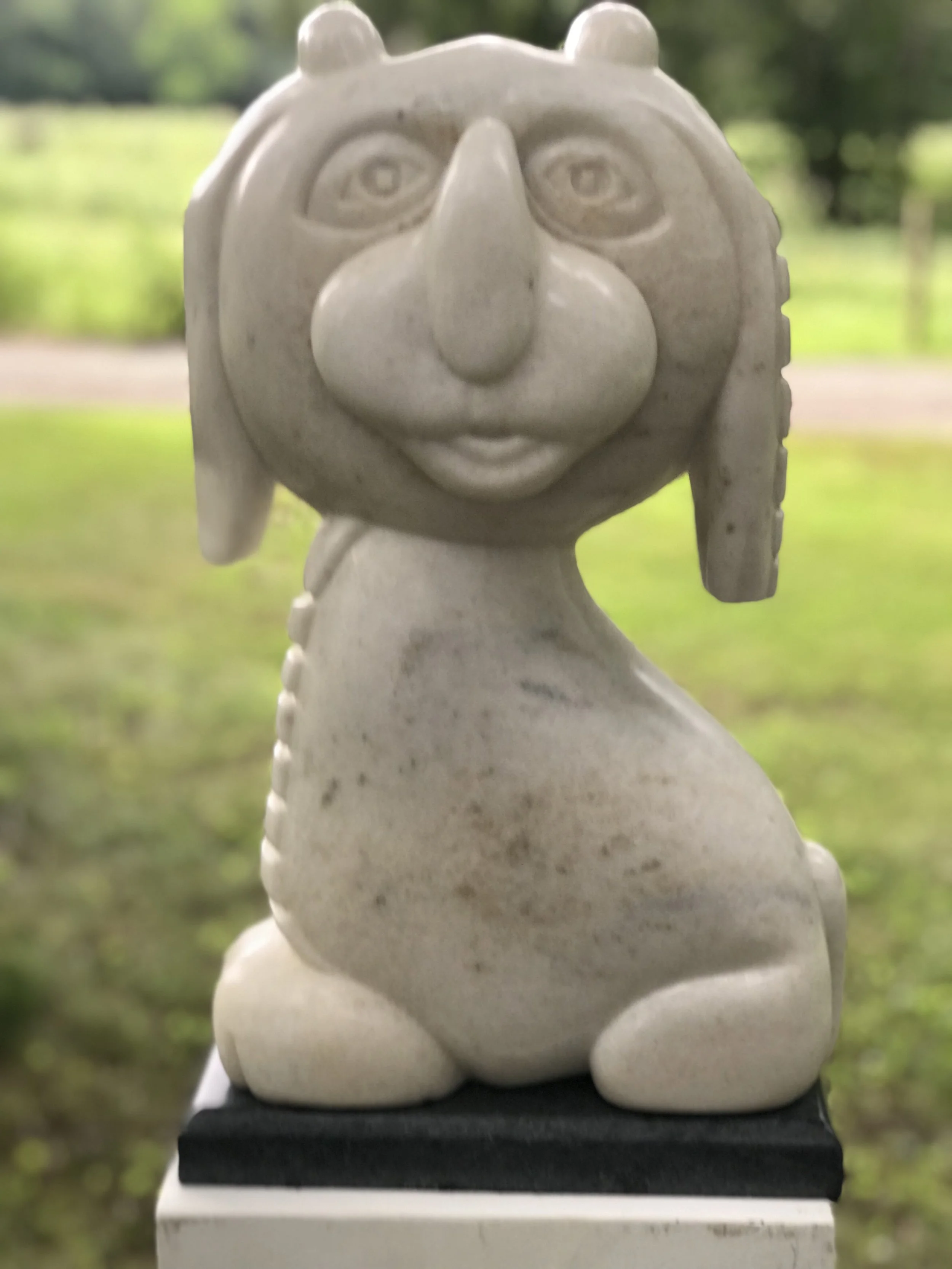 Michael Firkaly, Renaldo DeLauva Rotunda, Marble (from UVA), 18 x 11 x 6in., $1,200