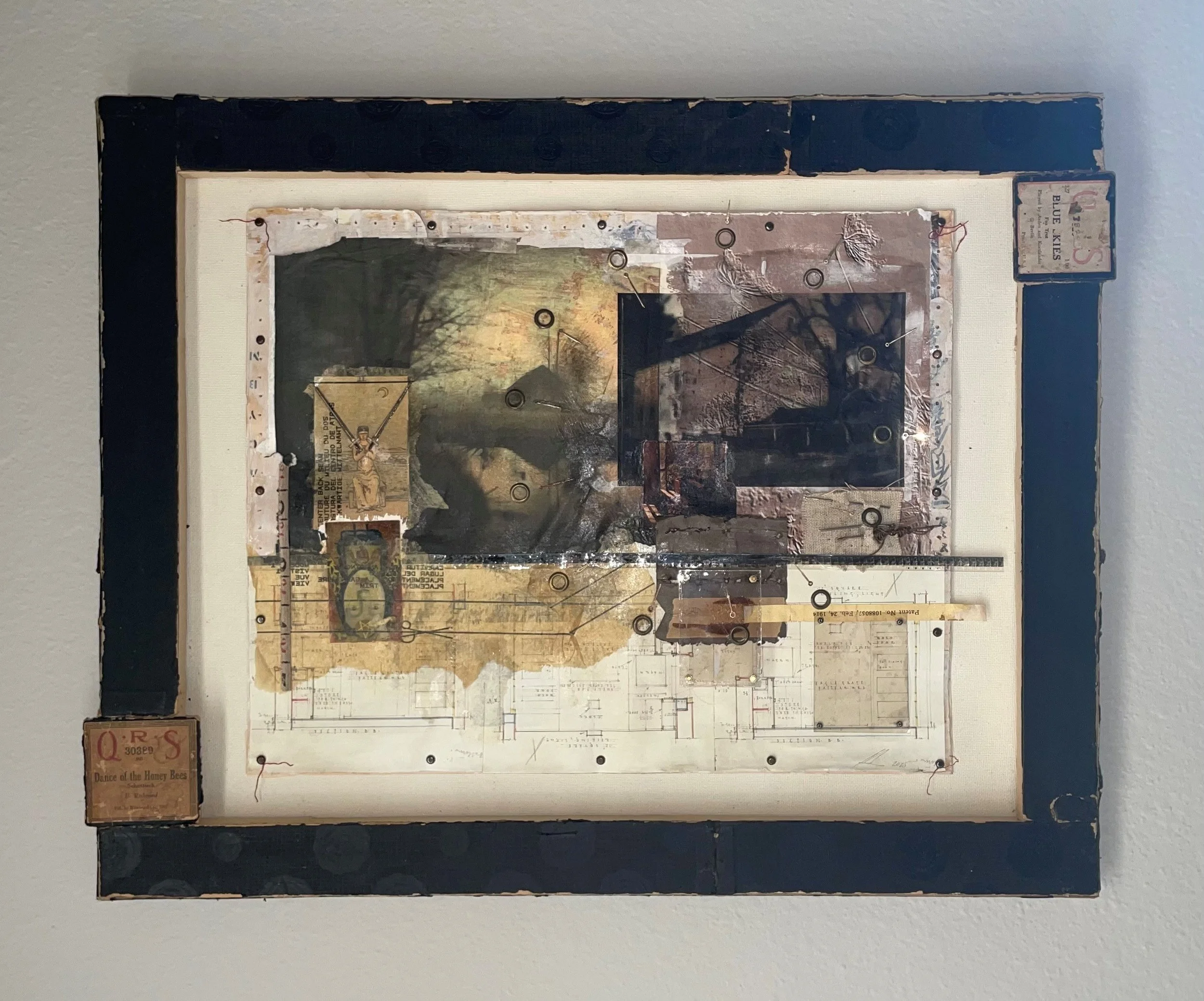 Erika Schmitt,  Archiology of the Imagination  , mxed media