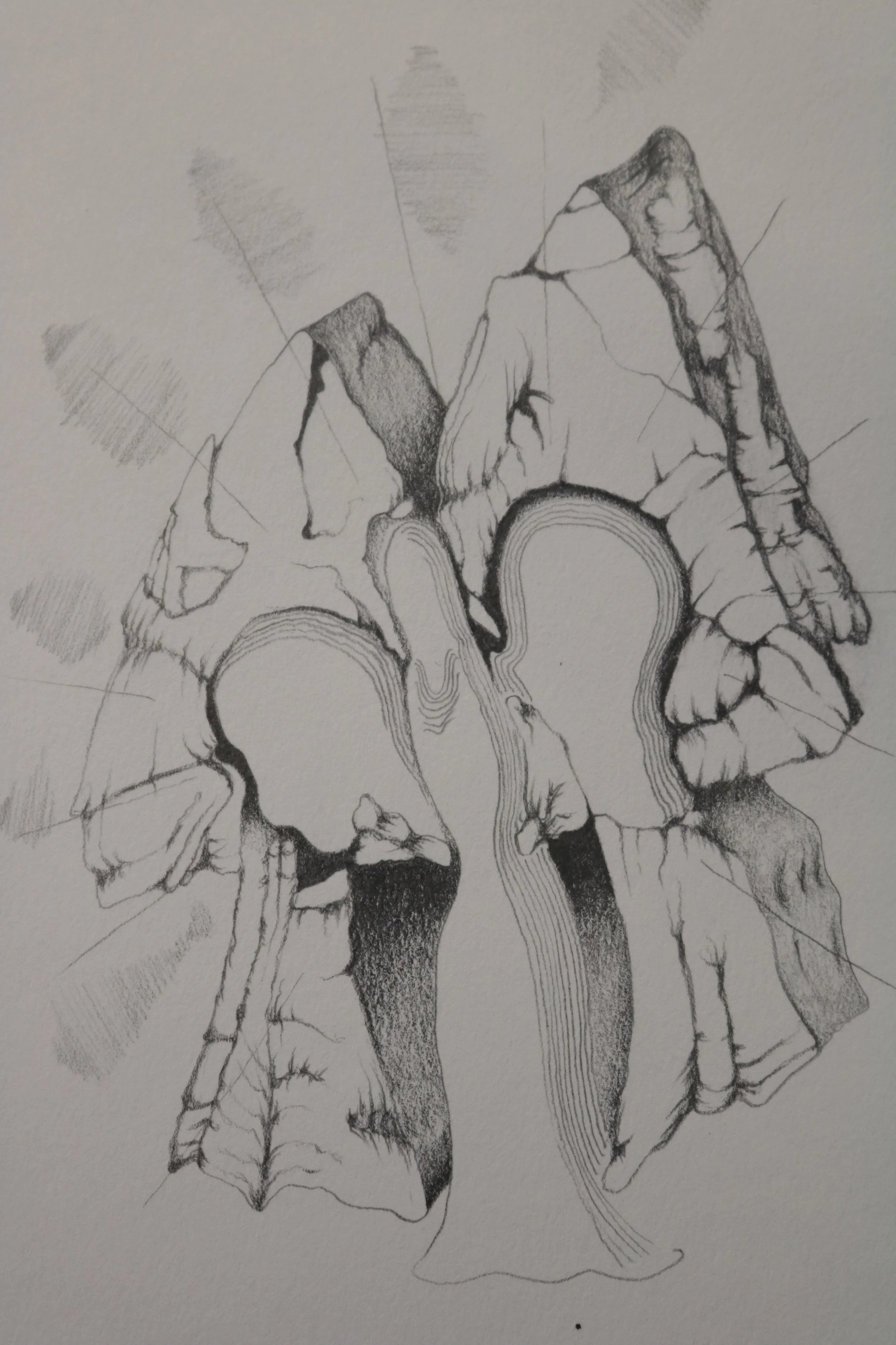 Jaron White,  Dark Matter 1:14 , drawing
