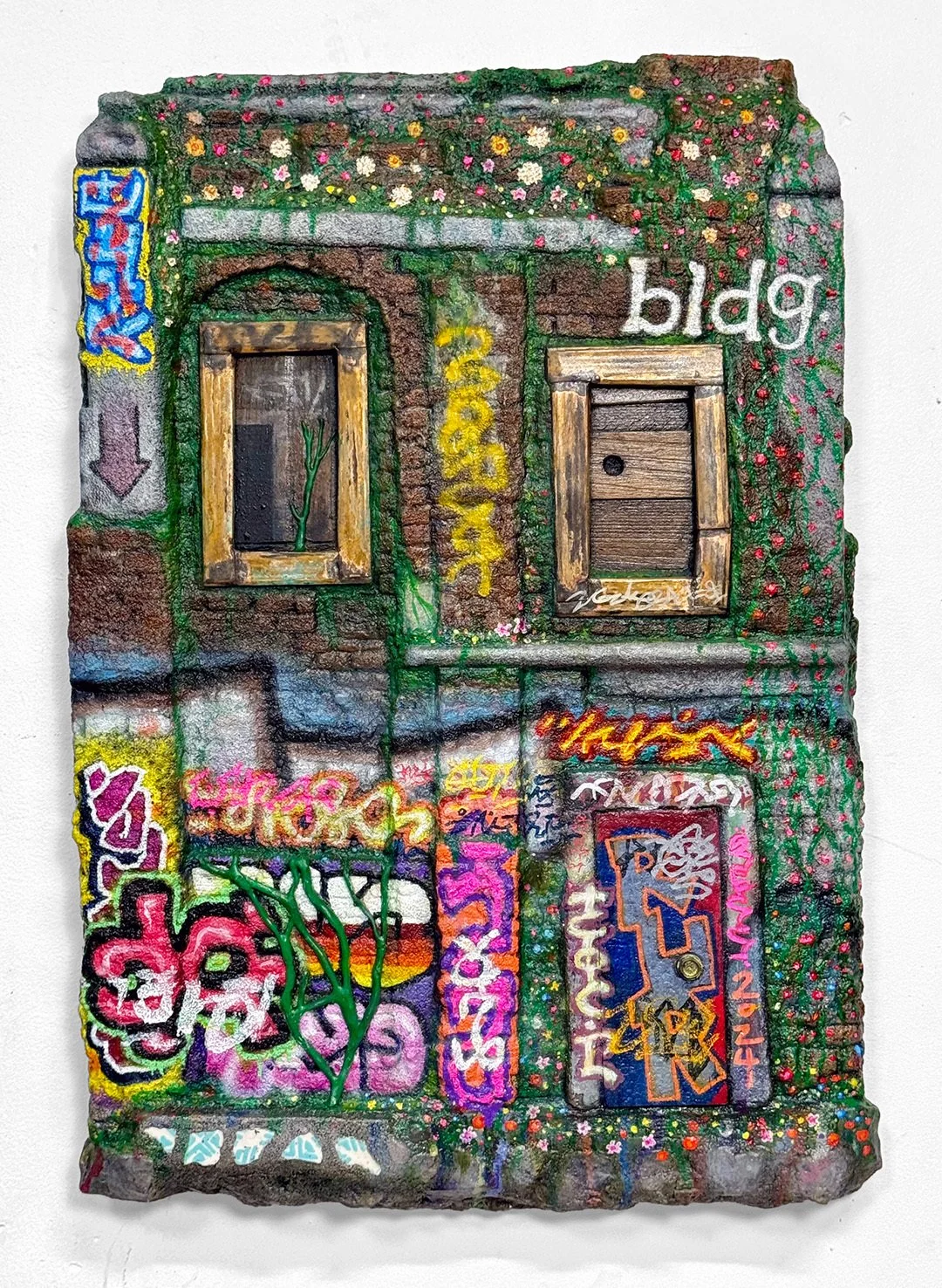 Russell Richards, bldg. Concrete, wood, plastic 19x13x1 1/2 in. $1,000