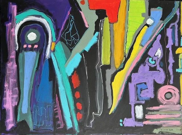 Etta Harmon Levin, Industry , Acrylic, 30x40 in, $1,200