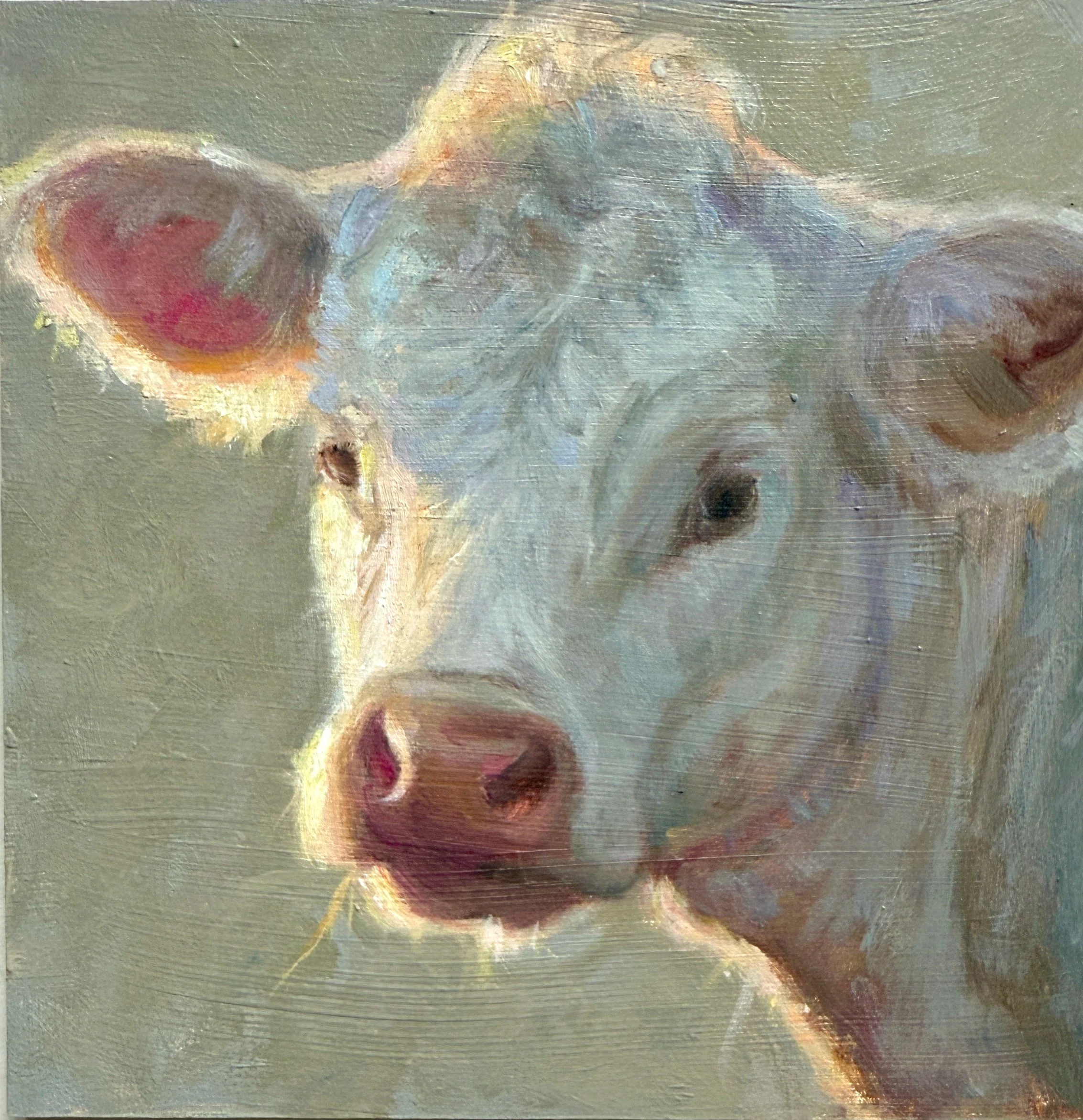 Nancy Bass, Anna, Oil on panel,
6x6 in.$500