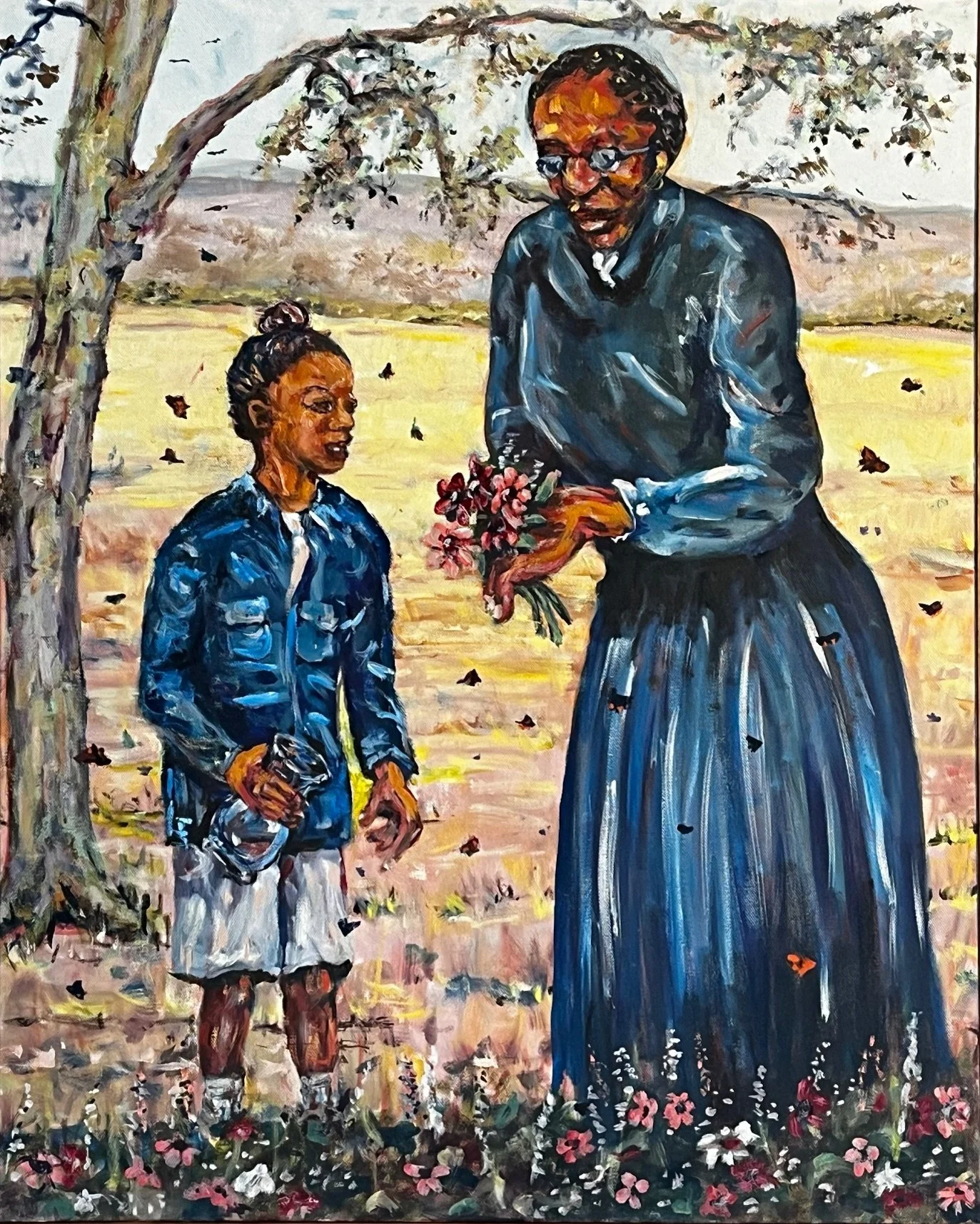 Michael E. Williams, Lottie, Oil on canvas, 30x24 in. $2,000