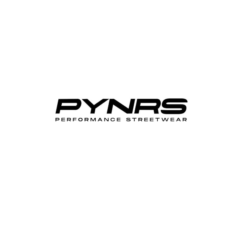 PYNRS logo with the tagline "Performance Streetwear" in black text on a white background.
