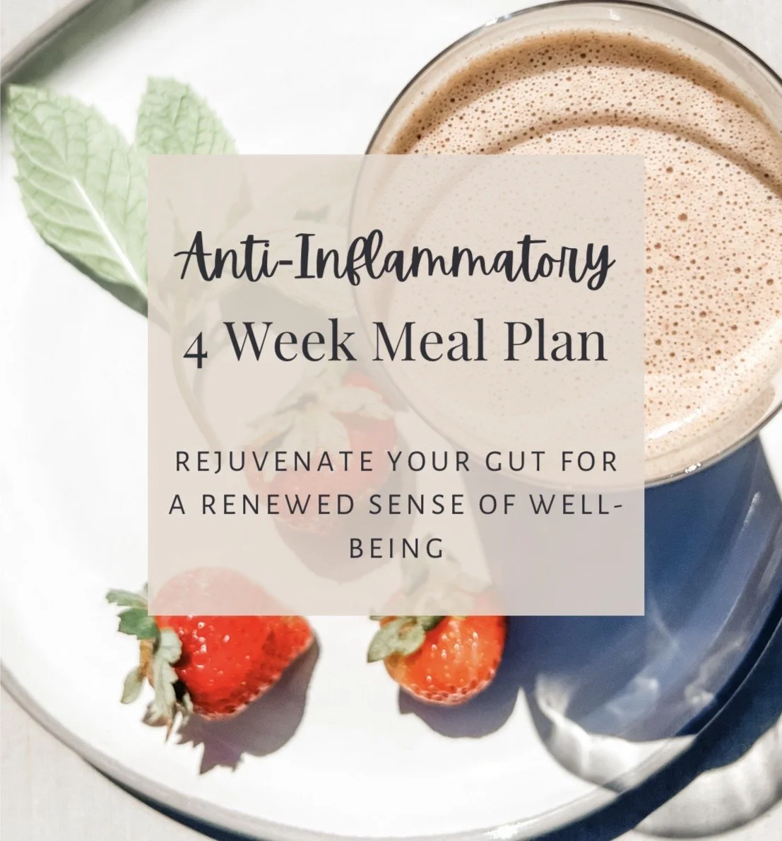 Anti-Inflammatory 4 Week Meal Plan