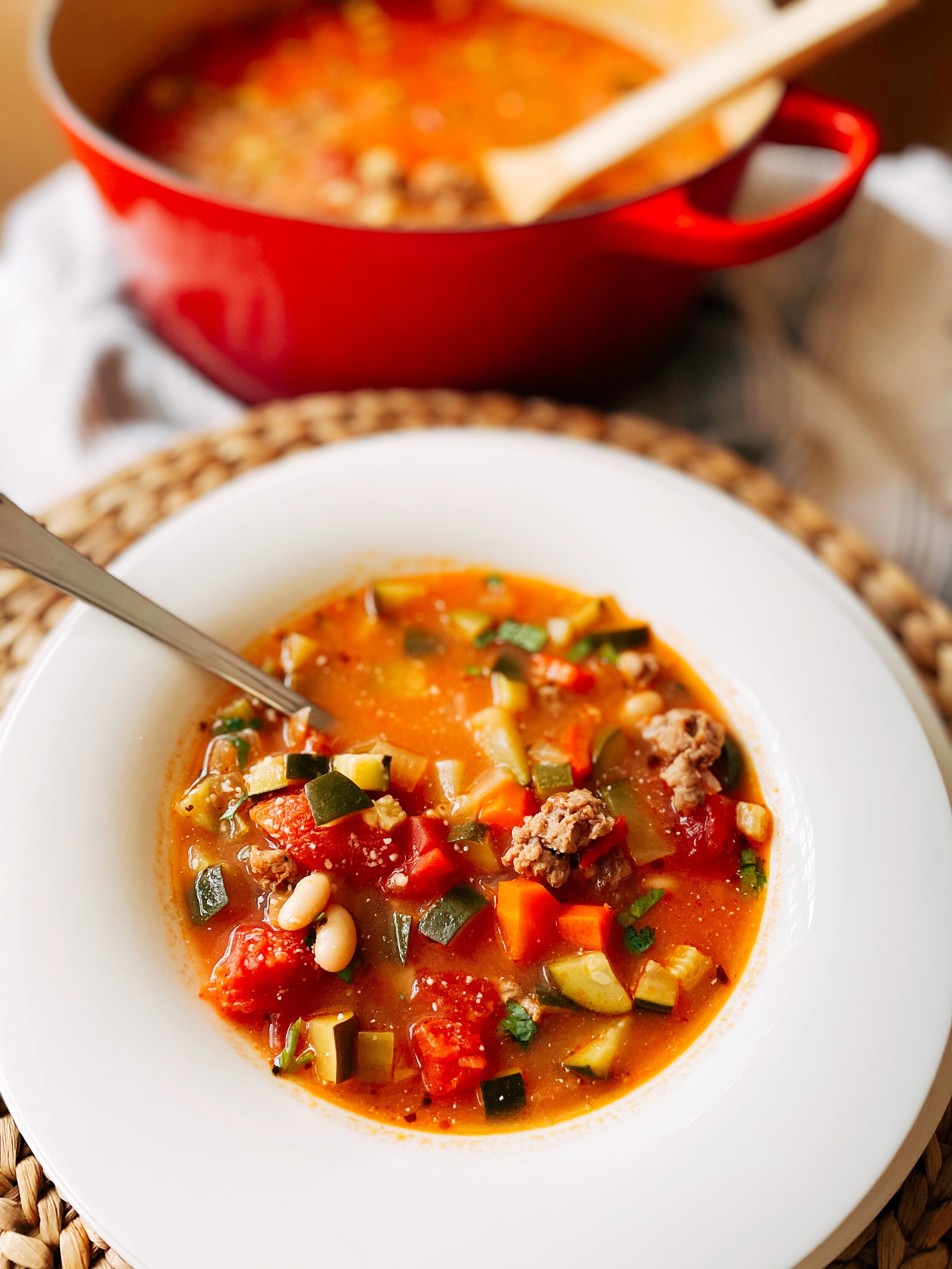 Zucchini Tomato Soup