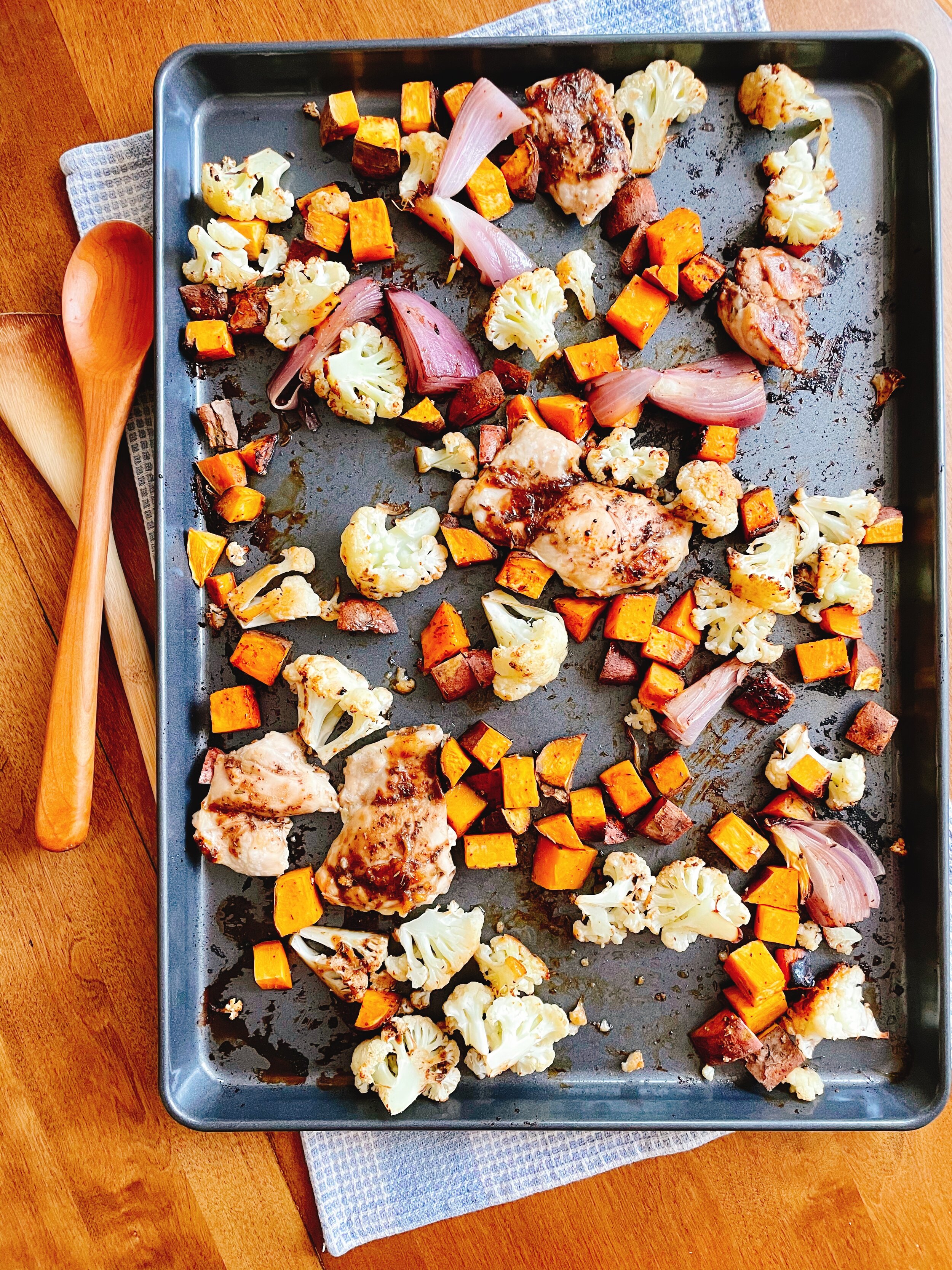 Sheet Pan Balsamic Dijon Chicken