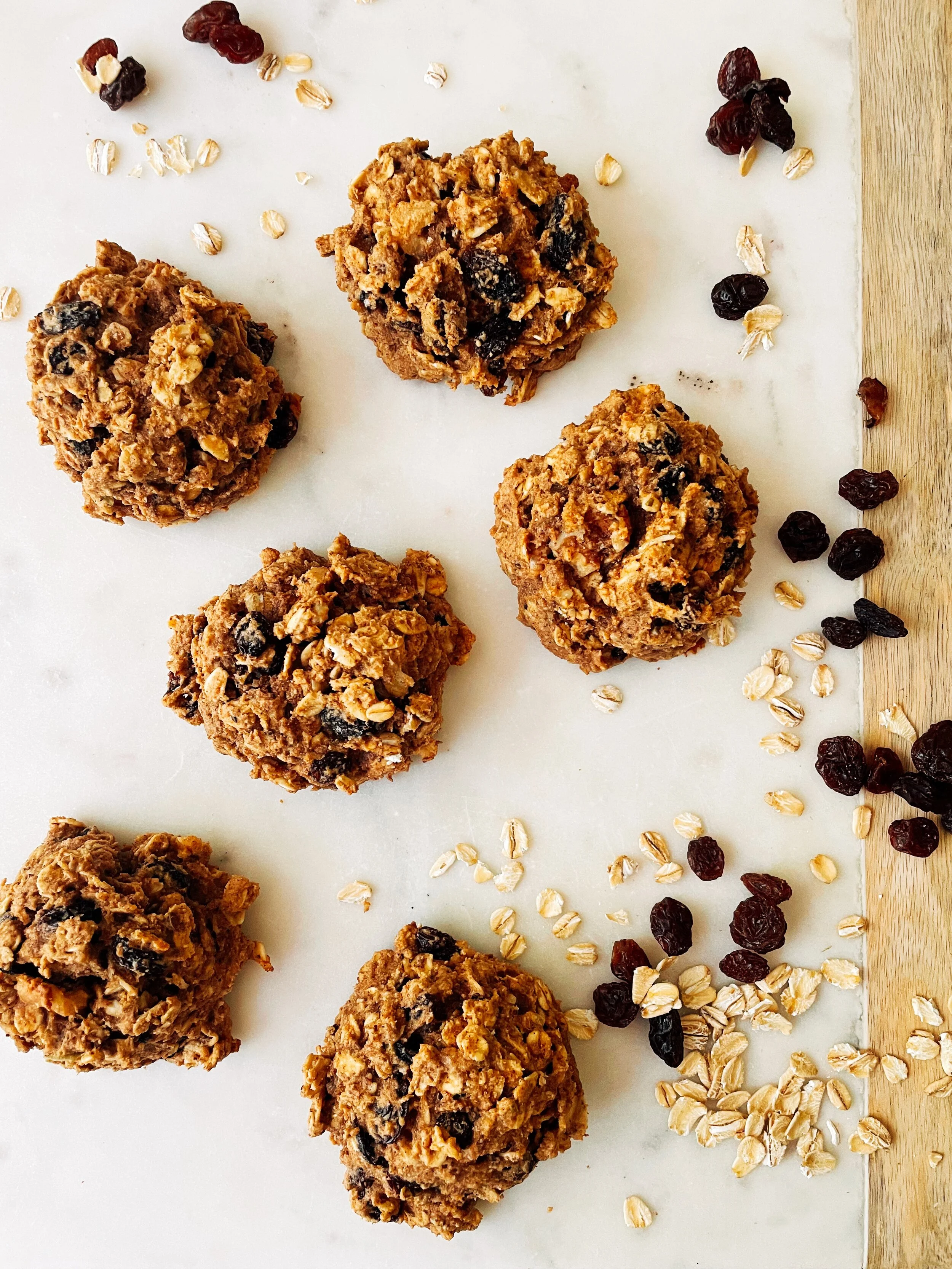 Oatmeal Raisin Breakfast Cookies