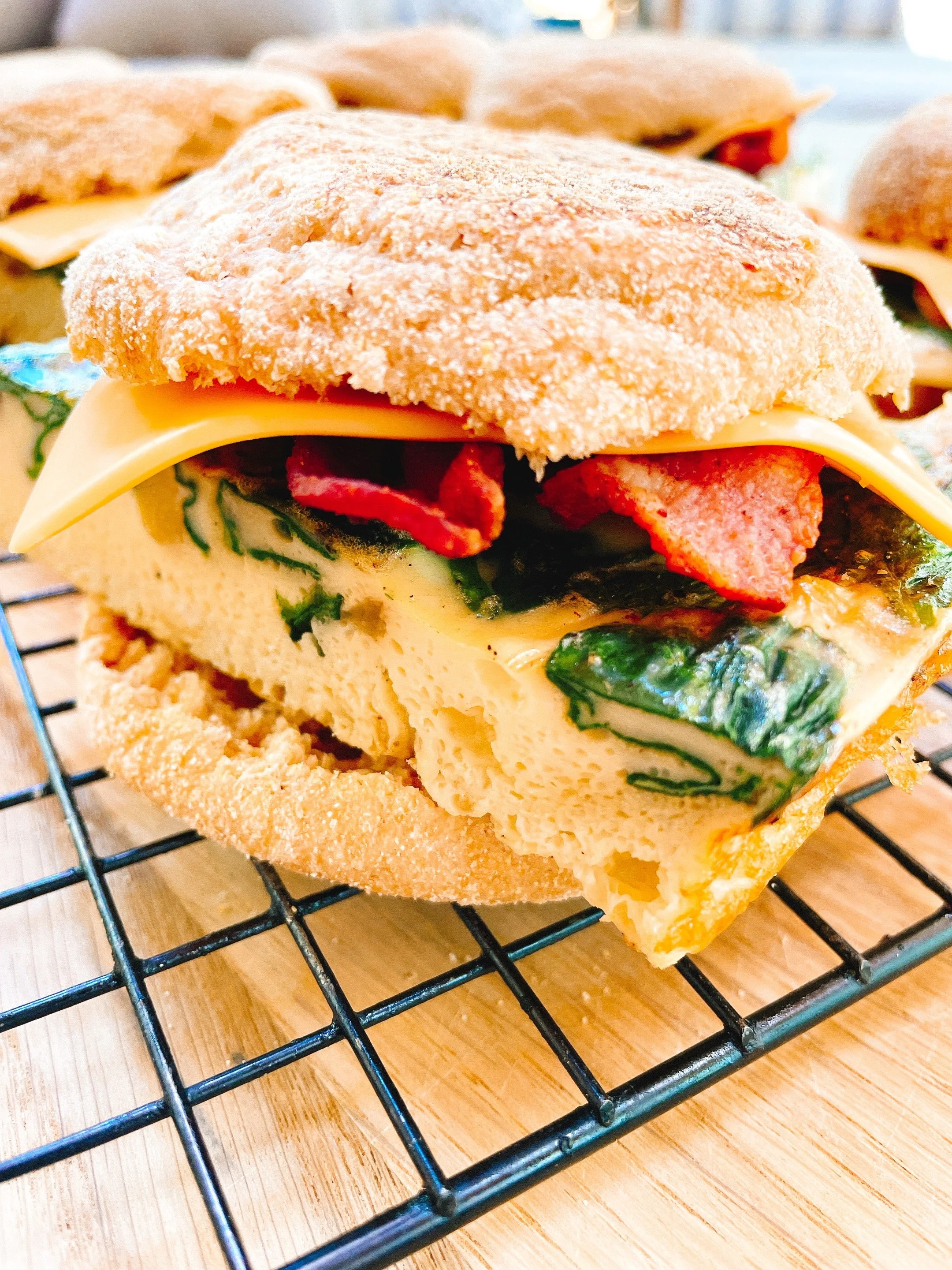 Make Ahead Breakfast Sandwiches