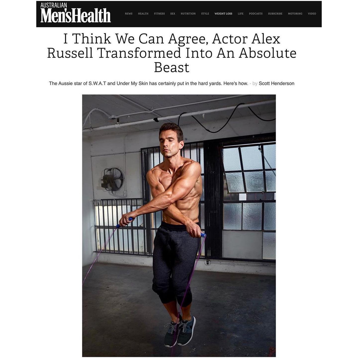 @alexrussell deserves all the 🙌🏽 

He worked so hard for our shoot. 

Thank you @menshealthau for the amazing piece. 

Stylist @lisemora 
Groomer @paige__davenport 
Photo Asst. @arsen_ist 
Digitals @noahasanias 

Thank you @paolomascitti